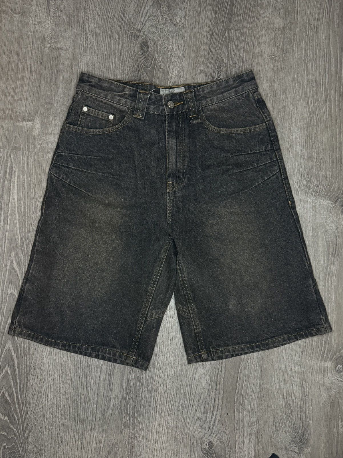 Trendt Vision Trendt Vision Mud Wash Basic Jorts (XS) Size US 29 - 1 Thumbnail