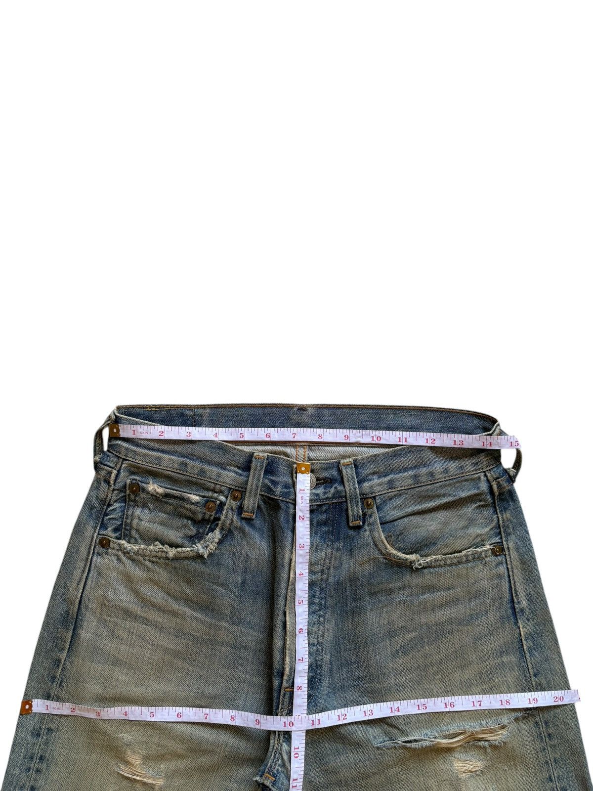 Levi's × Levi's Vintage Clothing Vintage 80s Levis 501 Big E Selvedge Mud Wash Jean Shorts Size US 29 - 15 Thumbnail