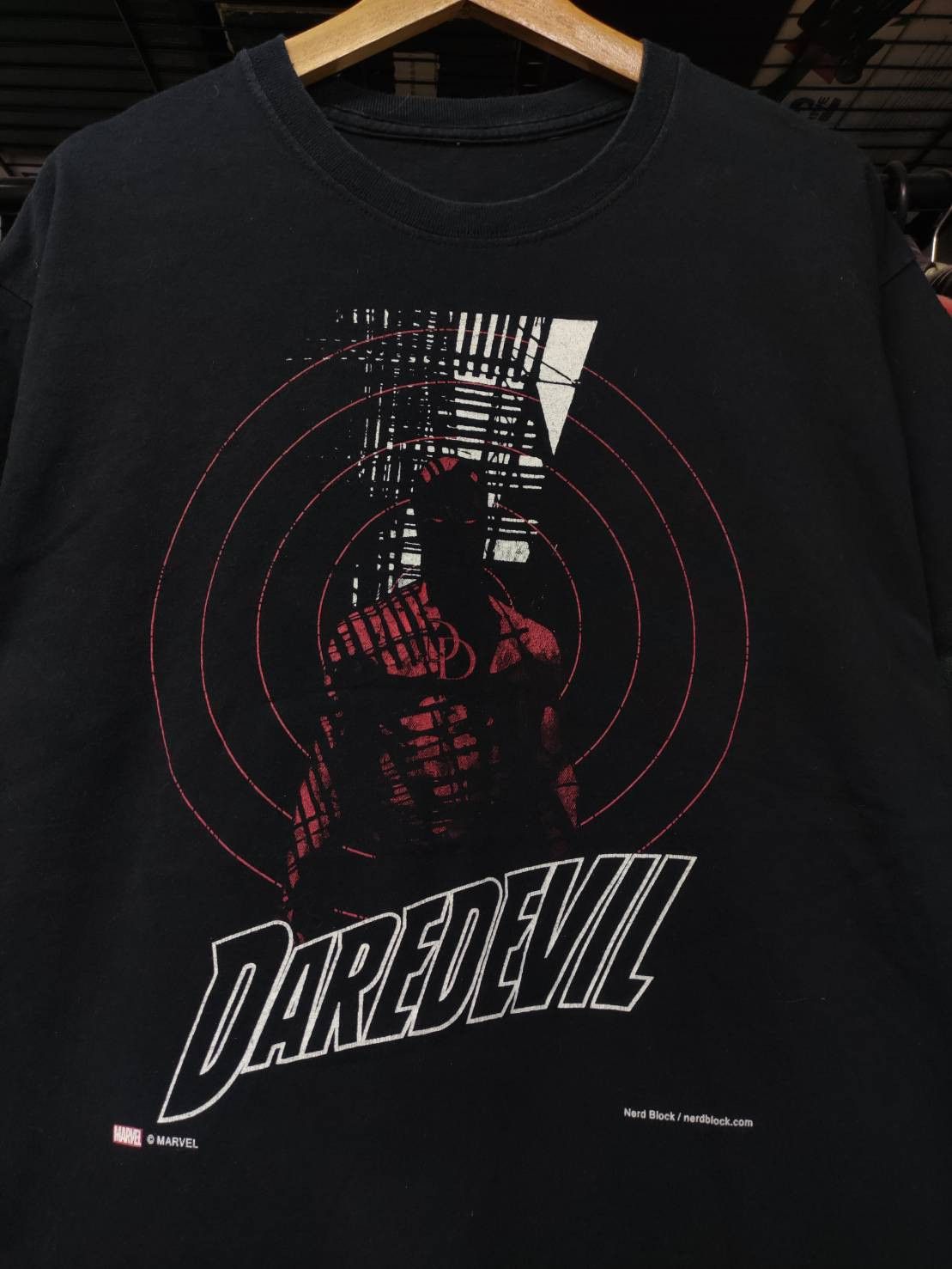 Marvel Comics Vtg Marvel " Daredevil " Character Promo T-Shirt Size US L / EU 52-54 / 3 - 1 Thumbnail