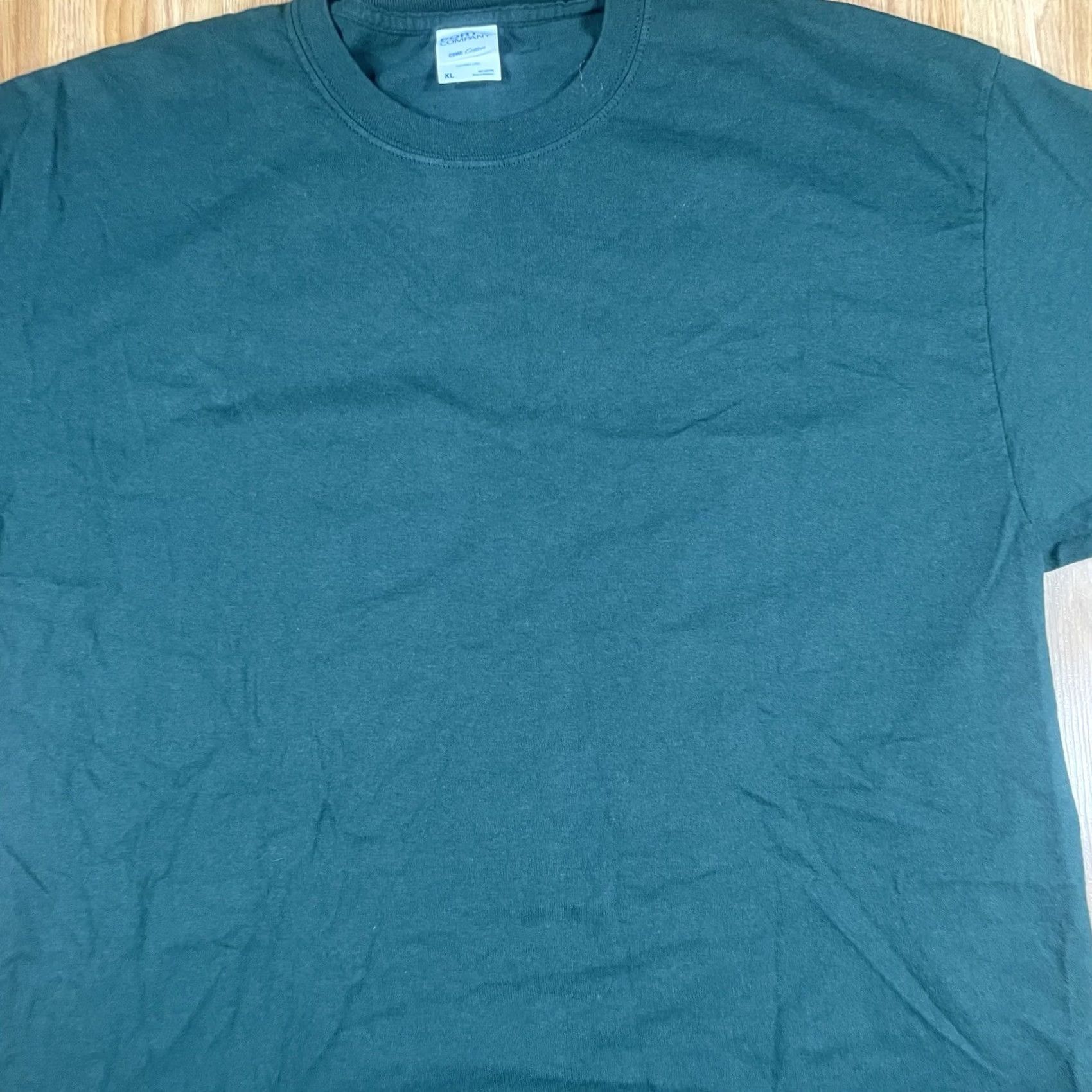 Port & Company Port & Company T-Shirt Mens XL Extra Large Green Blank Short Sleeve CrewNeck Size US XL / EU 56 / 4 - 2 Thumbnail