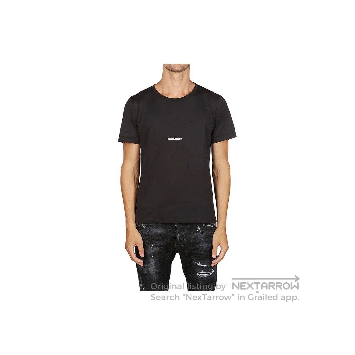 Saint Laurent Paris Saint Laurent Small Logo T-Shirt Size M. Size US M / EU 48-50 / 2 - 8 Thumbnail