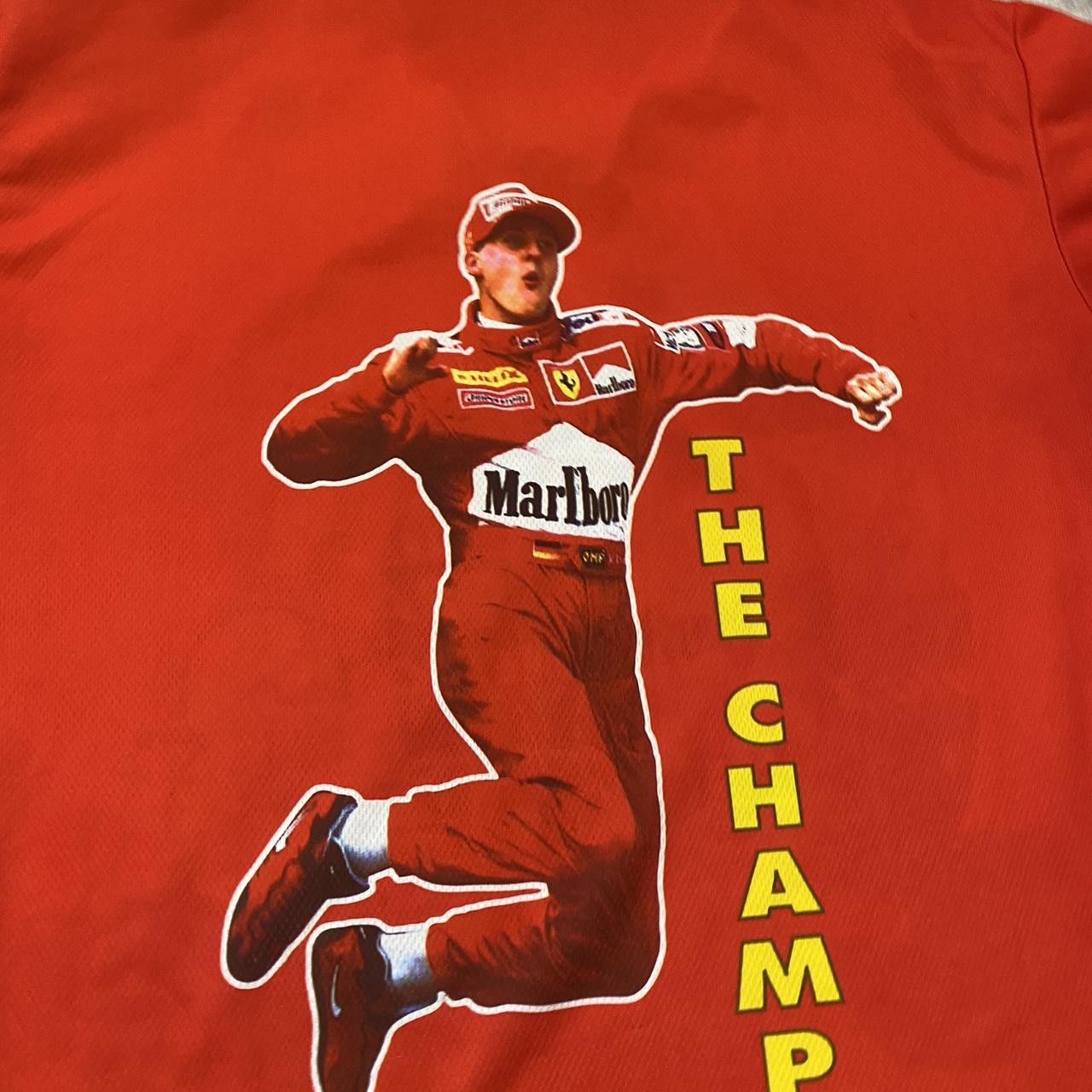 Ferrari Michael Schumacher Ferrari Polo Shirt Racing Car Size US XL / EU 56 / 4 - 4 Thumbnail