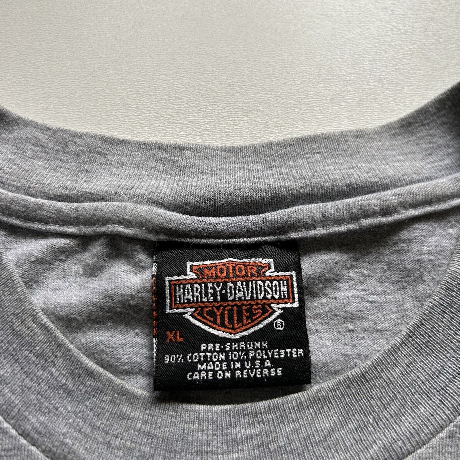 Harley Davidson × Vintage Vintage 90s Harley-Davidson Fat Boy T-Shirt XL Made In USA Size US XL / EU 56 / 4 - 5 Thumbnail