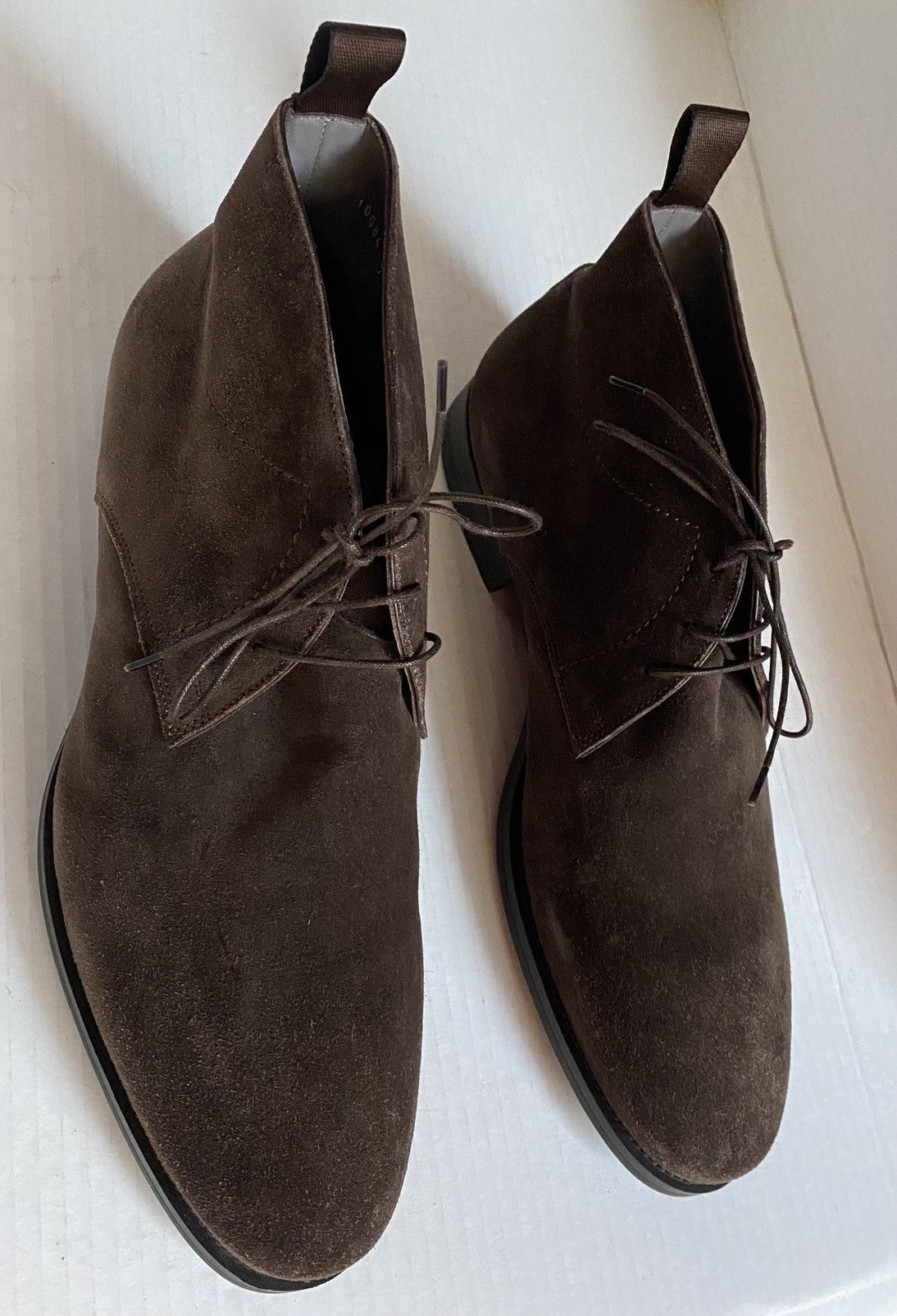 Santoni Santoni 🇮🇹 brown brushed suede handmade desert boots 11 NEW Size US 11 / EU 44 - 4 Thumbnail
