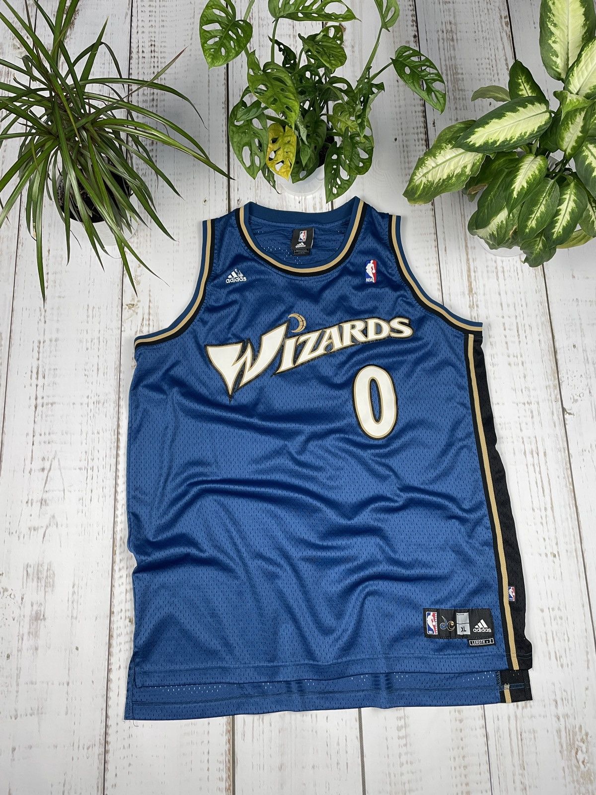 Adidas NBA Washington Wizards Jersey #0 Gilbert Arenas sz XXL+2