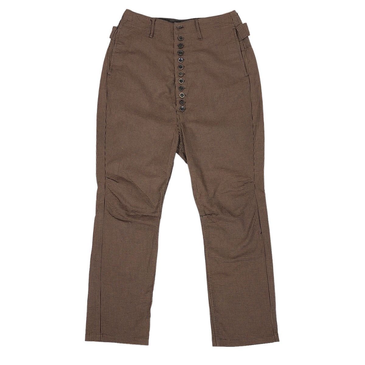 Kapital Vintage Kapital Chino Clown Pants Houndstooth Pattern Size US 28 / EU 44 - 1 Thumbnail