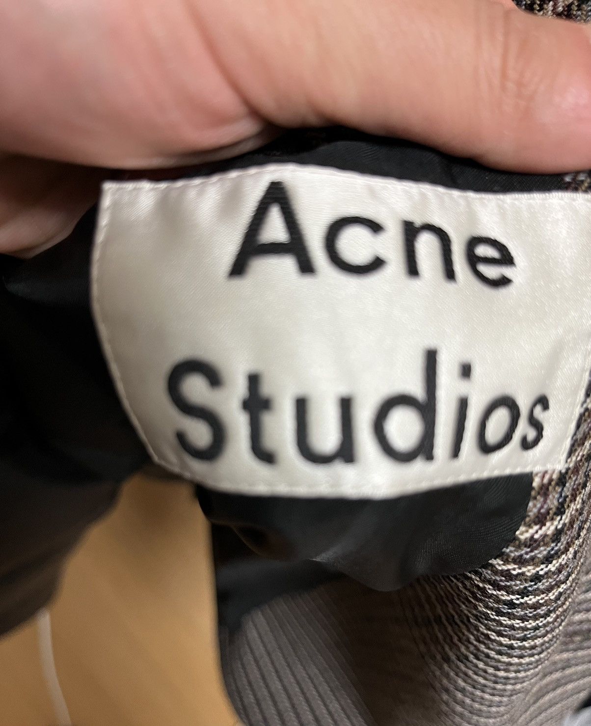 Acne Studios Acne studios check jacket Size 48R - 4 Thumbnail