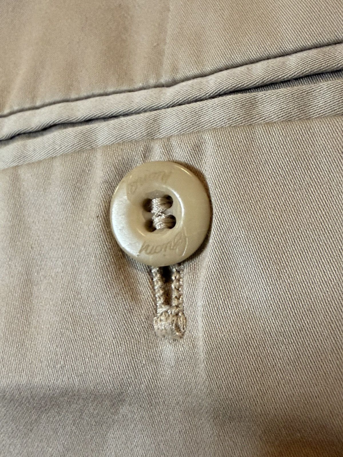 Brioni Brioni "Cortina" Luxury Dress Pants - Beige/Tan Plaid Size US 34 / EU 50 - 3 Thumbnail