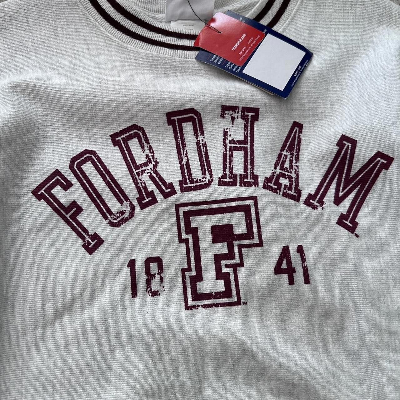 Champion Champion Men's Grey and Burgundy Sweatshirt Size US M / EU 48-50 / 2 - 2 Thumbnail