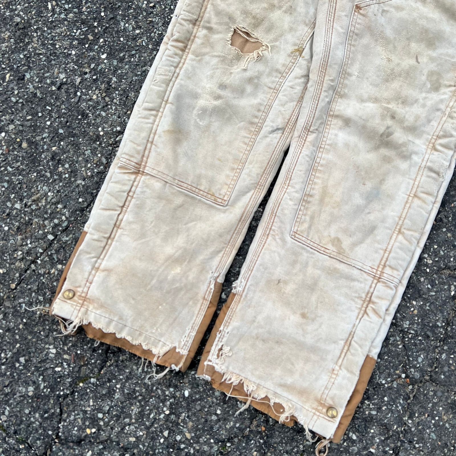 Carhartt Vintage carhartt brown double knee work wear carpenter pants Size US 30 / EU 46 - 3 Thumbnail
