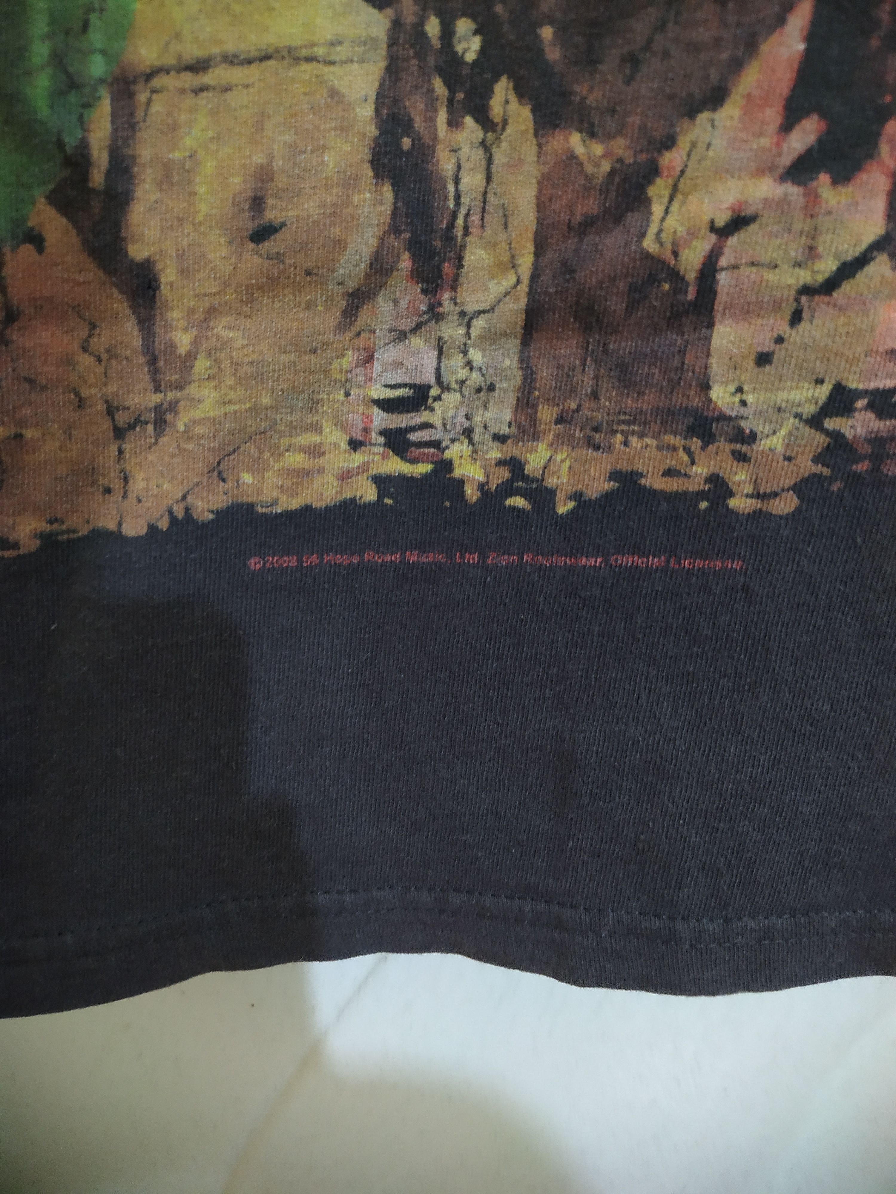 Band Tees Zion Tag Vintage Bob Marley Buffalo Soldier Album Size US L / EU 52-54 / 3 - 5 Thumbnail