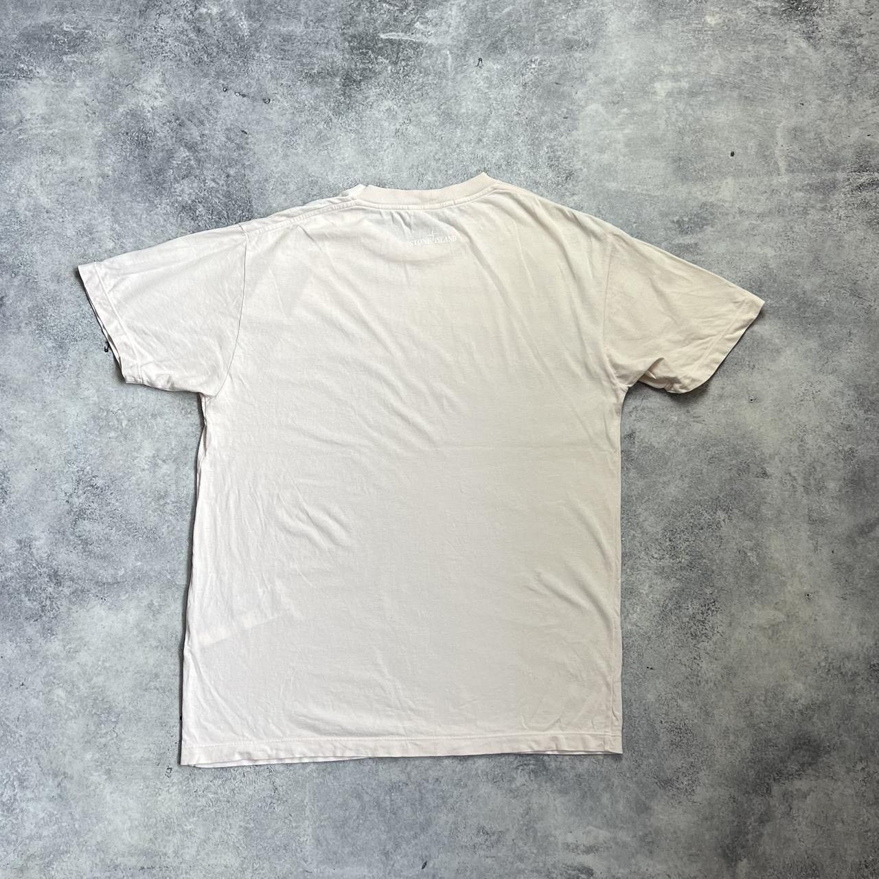 Stone Island Stone island 2022 light pink graphic tee Size US L / EU 52-54 / 3 - 5 Thumbnail