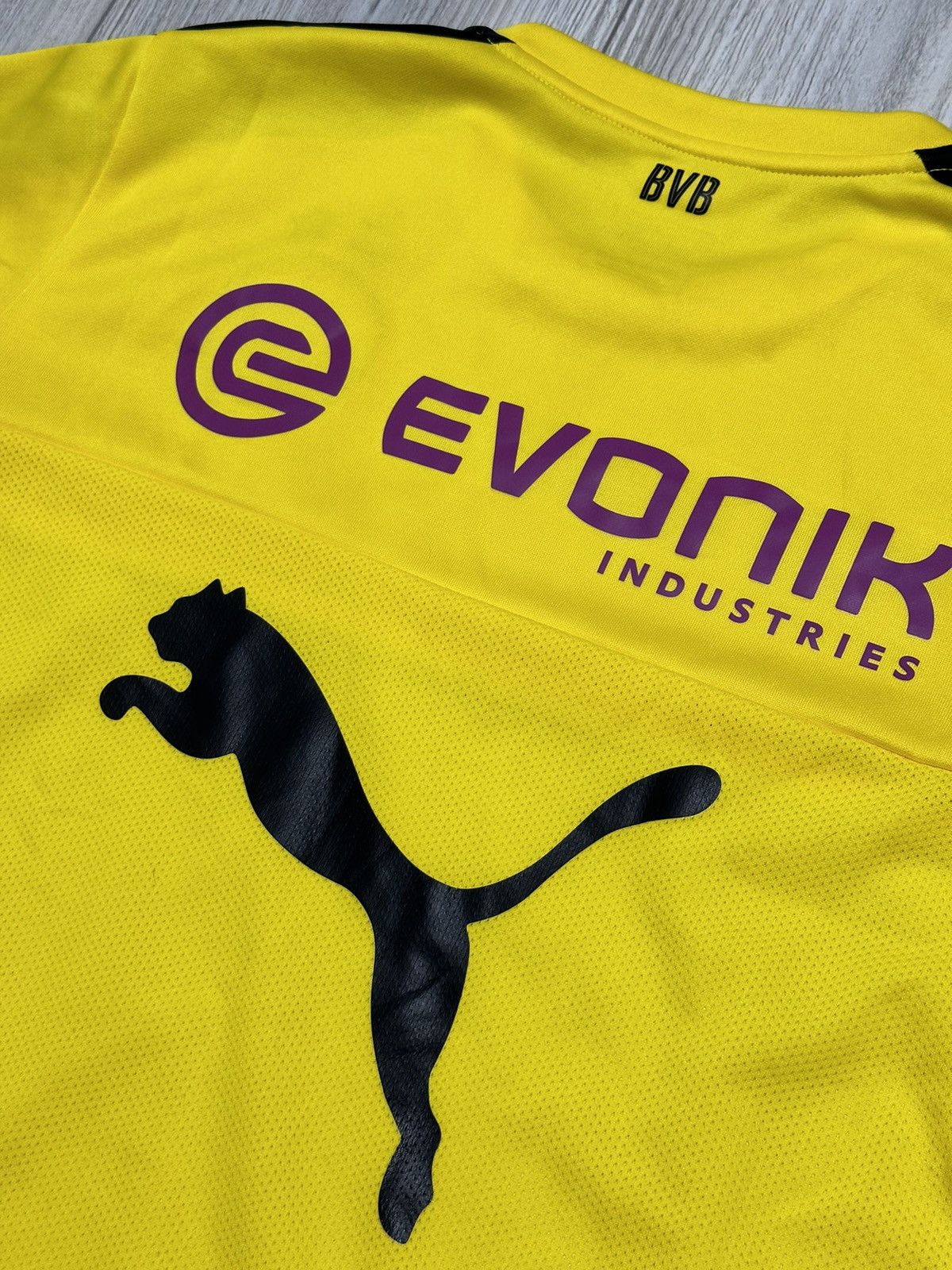 Puma 2014 2015 Borussia Dortmund Training Soccer Sweatshirt Top Size US S / EU 44-46 / 1 - 8 Thumbnail