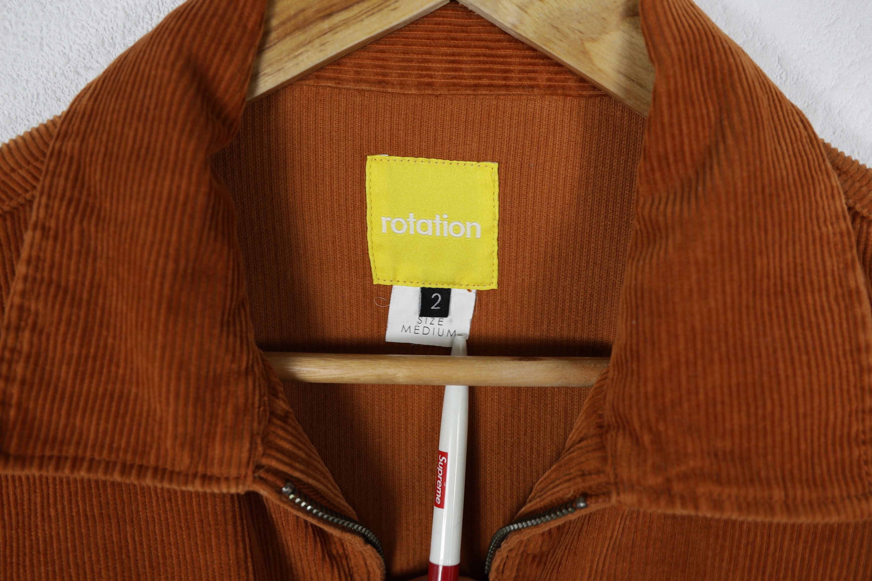 Other Rotation R Lash Corduroy Velvet Zip Over Shirt Size US M / EU 48-50 / 2 - 5 Thumbnail