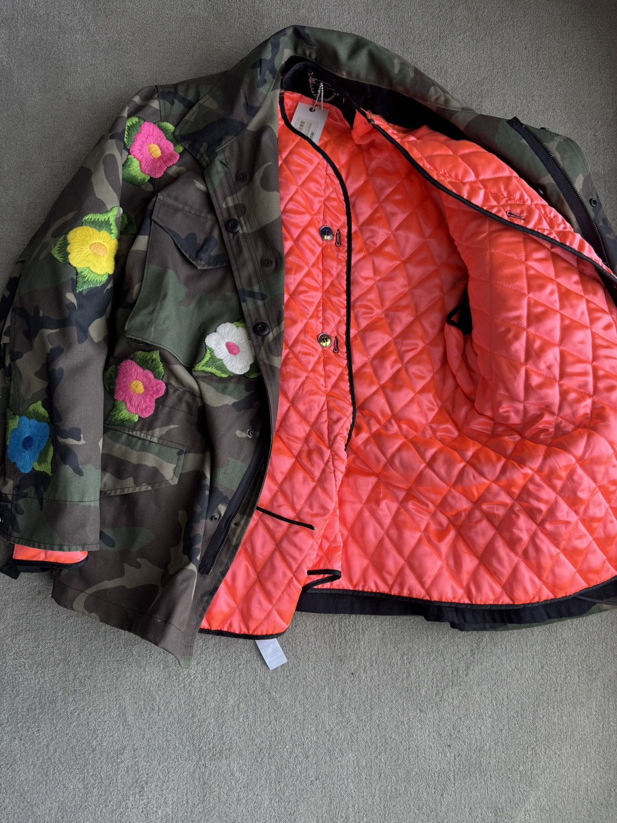 Bossi Sportswear Bossi camo flower field jacket Size US L / EU 52-54 / 3 - 4 Thumbnail