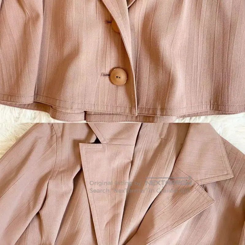 Dior Dior Coral Pink Wool Blend Cropped Cardigan . Size M / US 6-8 / IT 42-44 - 5 Thumbnail