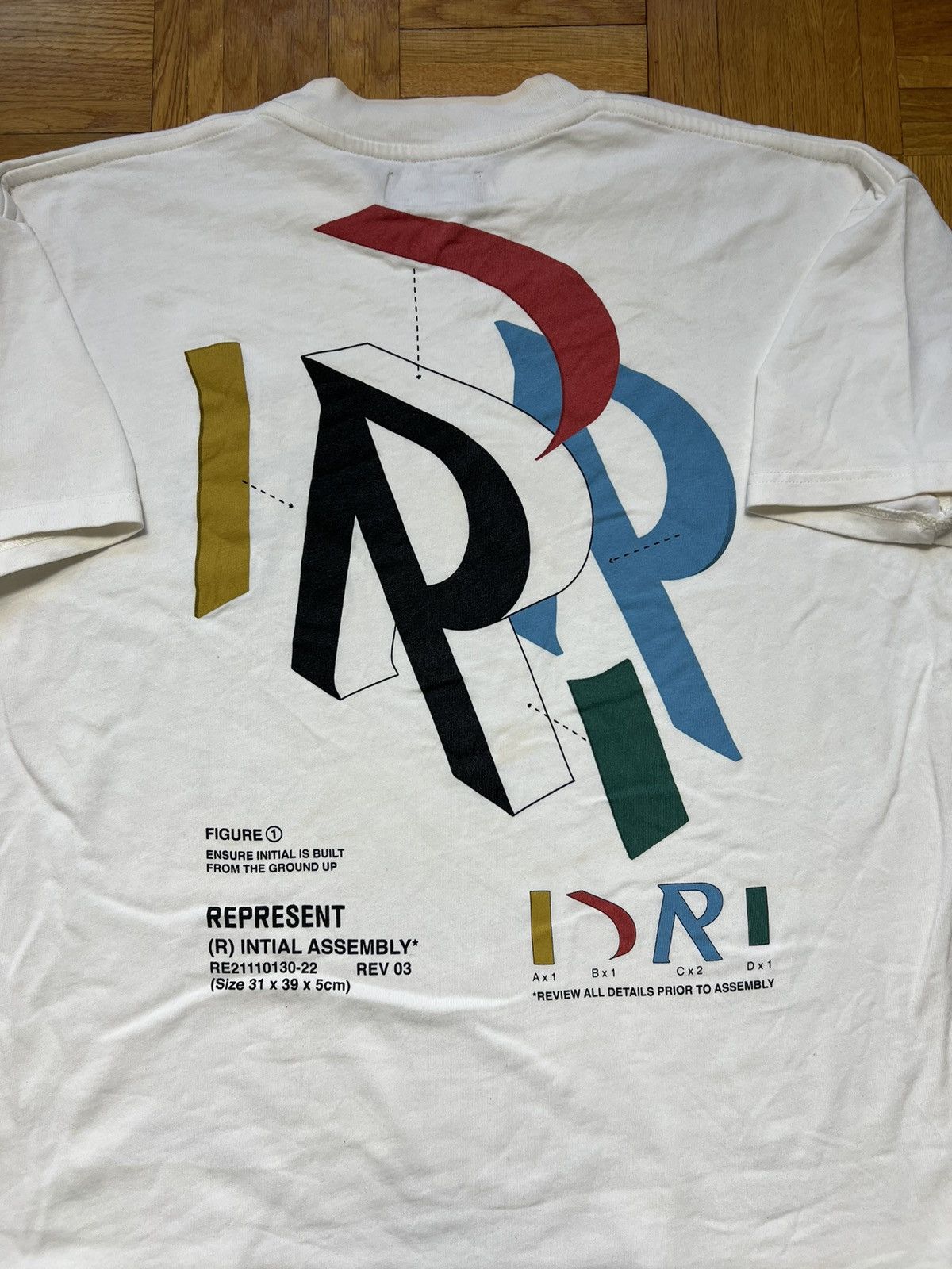 Represent Clo. Tshirt Represent big logo premium white oversize Size US M / EU 48-50 / 2 - 3 Thumbnail