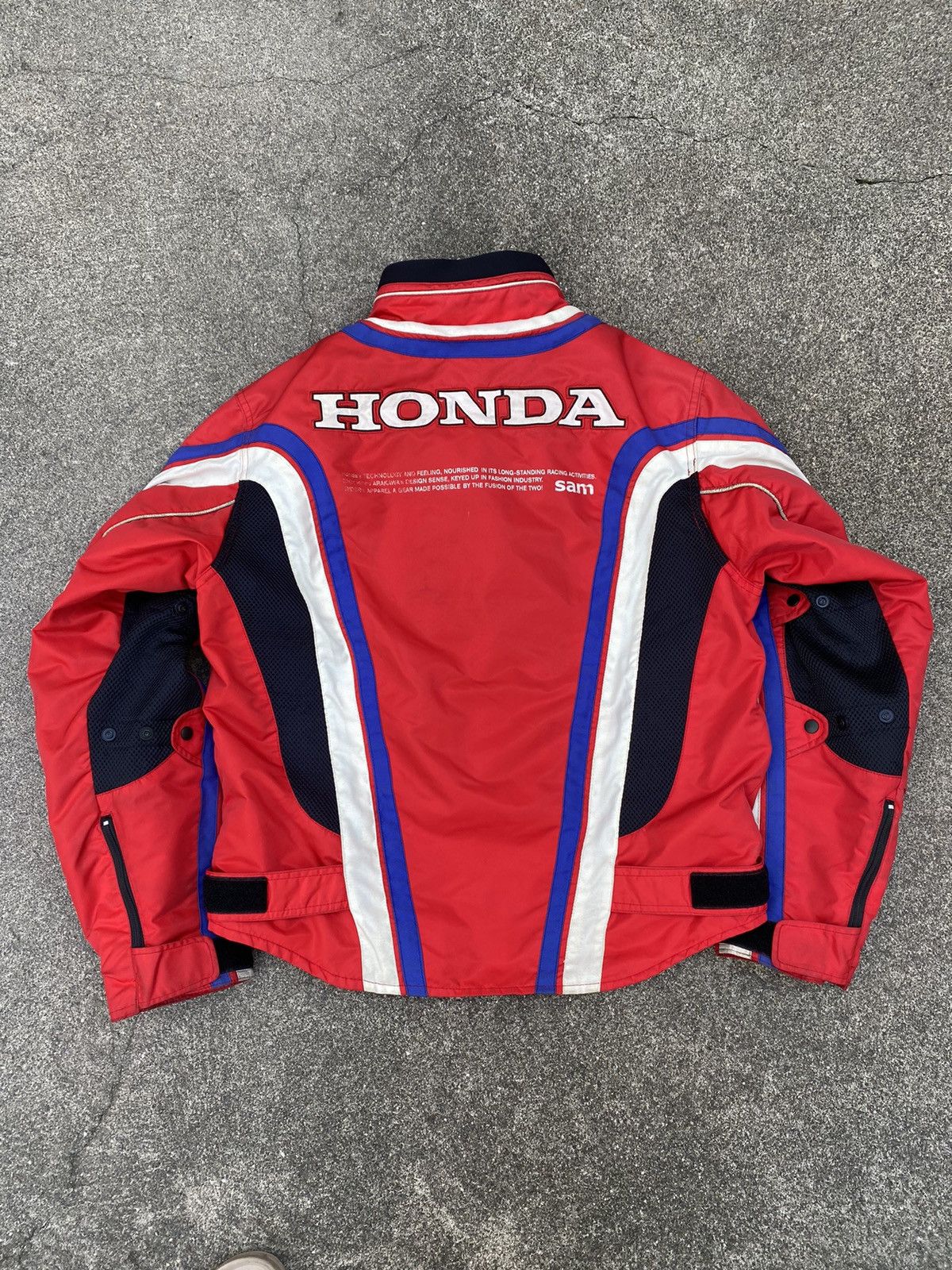 Honda Rare 90s Shinichiro Arakawa - Honda SAM Racing Jacket Size US M / EU 48-50 / 2 - 2 Thumbnail