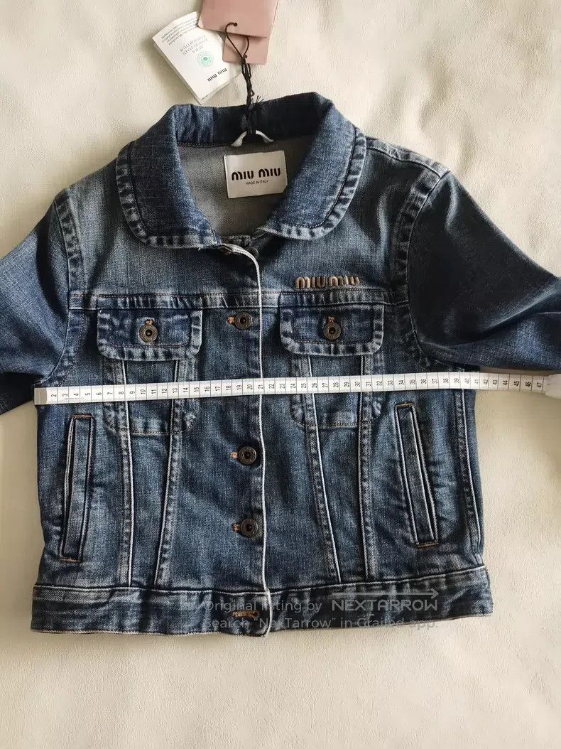 Miu Miu Miu Miu 40 Spring and summer denim jacket Size M / US 6-8 / IT 42-44 - 4 Thumbnail