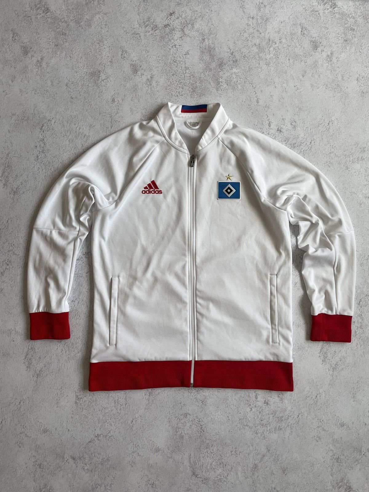 Adidas Adidas FC Hamburg Zip Track Y2K Soccer Size XL Size US XL / EU 56 / 4 - 1 Thumbnail
