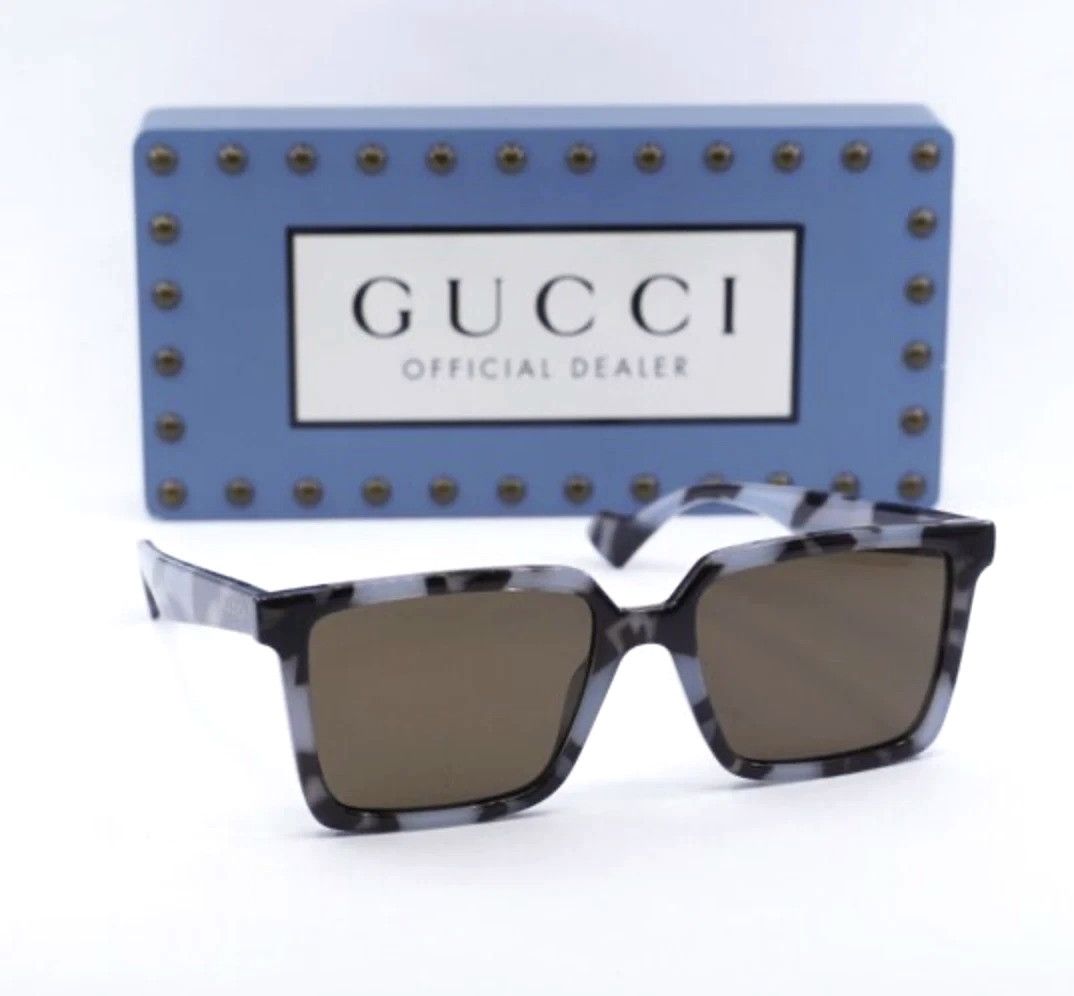 Gucci NEW GUCCI GG1540S 005 Grey Sunglasses(GG1540S-005-55) Size ONE SIZE - 1 Thumbnail