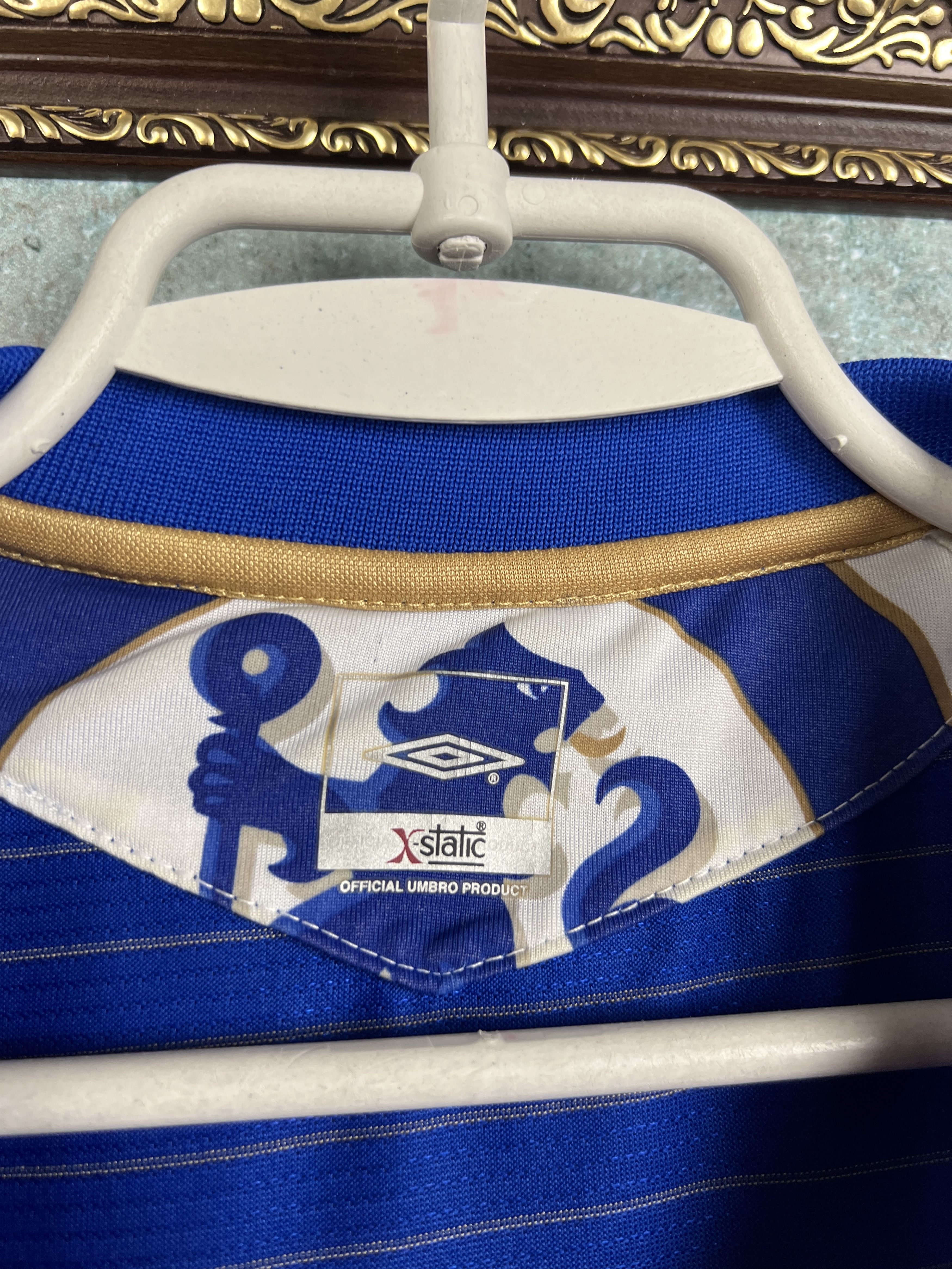 Umbro Chelsea Home football shirt 2005 Soccer Umbro Jersey Trikot Size M / US 6-8 / IT 42-44 - 5 Thumbnail