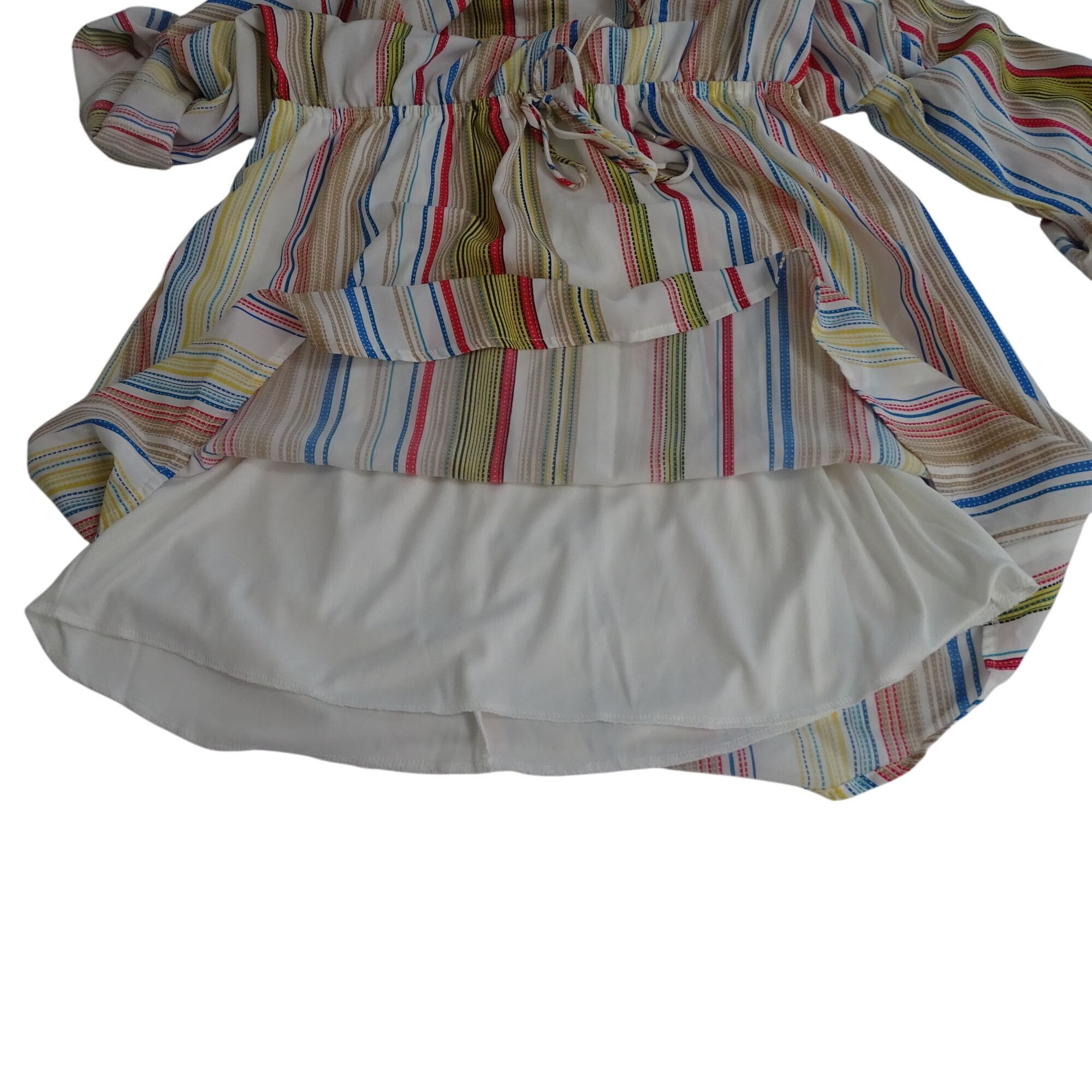 Other Bebop Striped Button Bodice Shirt Dress Women Size L Size L / US 10 / IT 46 - 6 Thumbnail