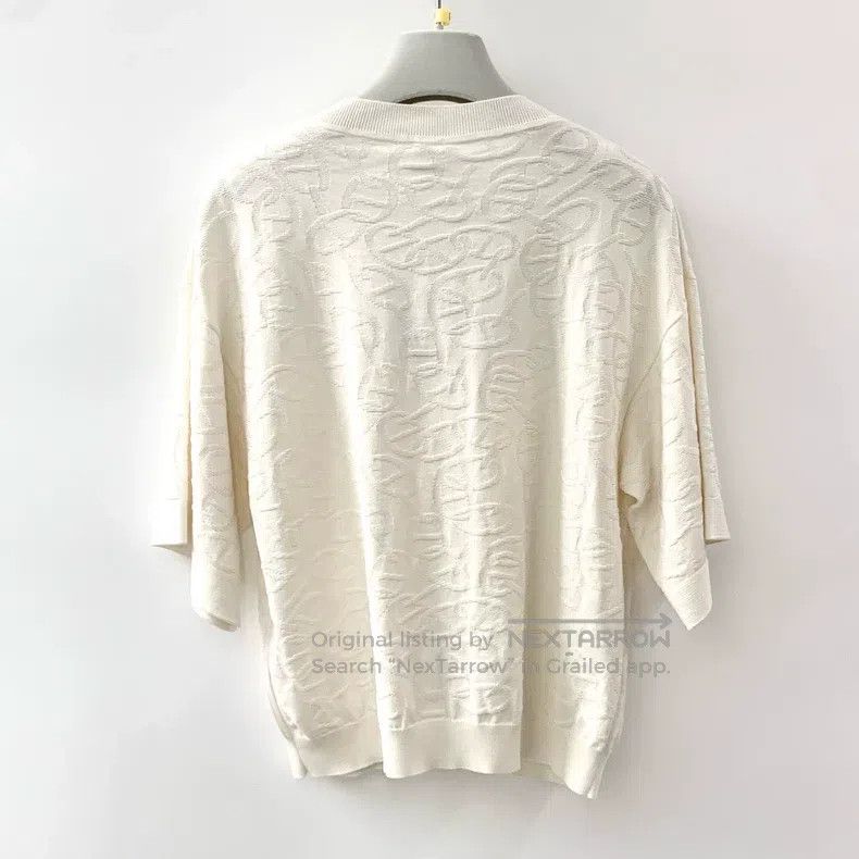 Hermes Hermes White Knit Sweater Size XS / US 0-2 / IT 36-38 - 2 Thumbnail