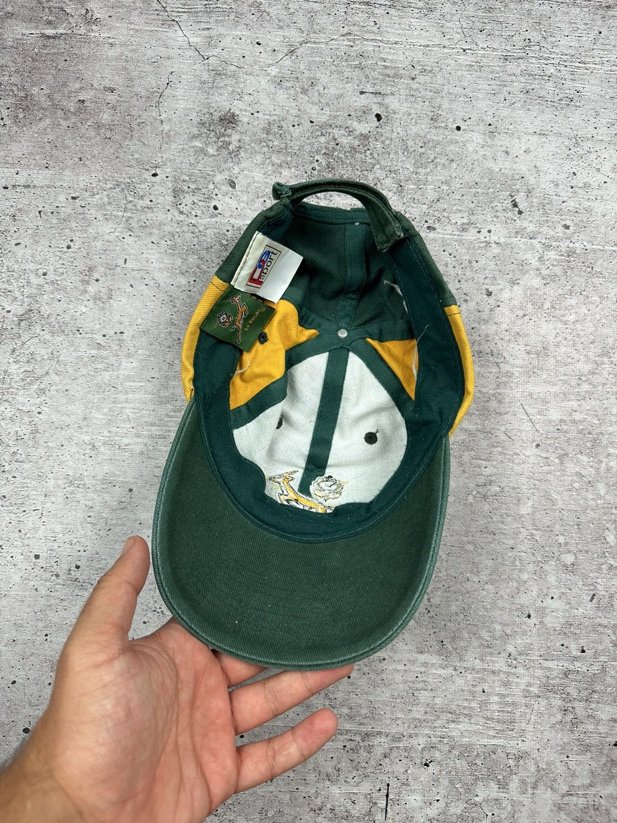 Vintage Vintage South Africa Rugby Hat Size ONE SIZE - 11 Thumbnail