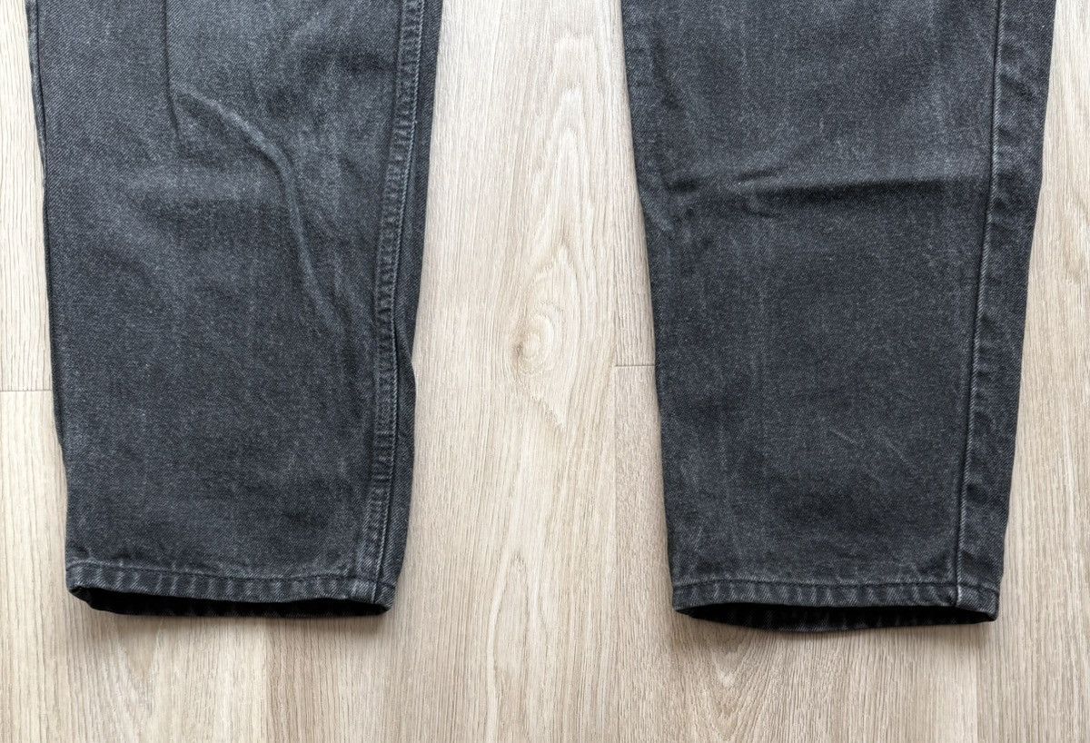 Levi's Vintage Levis 550 Relaxed Fit Black Jeans Denim Pants Size US 36 / EU 52 - 2 Thumbnail