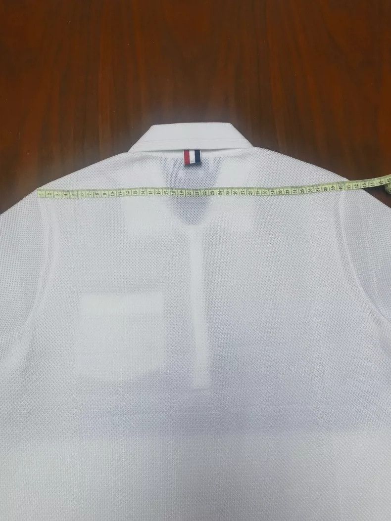 Thom Browne Thom Browne Woven Polo shirt Size US XS / EU 42 / 0 - 5 Thumbnail