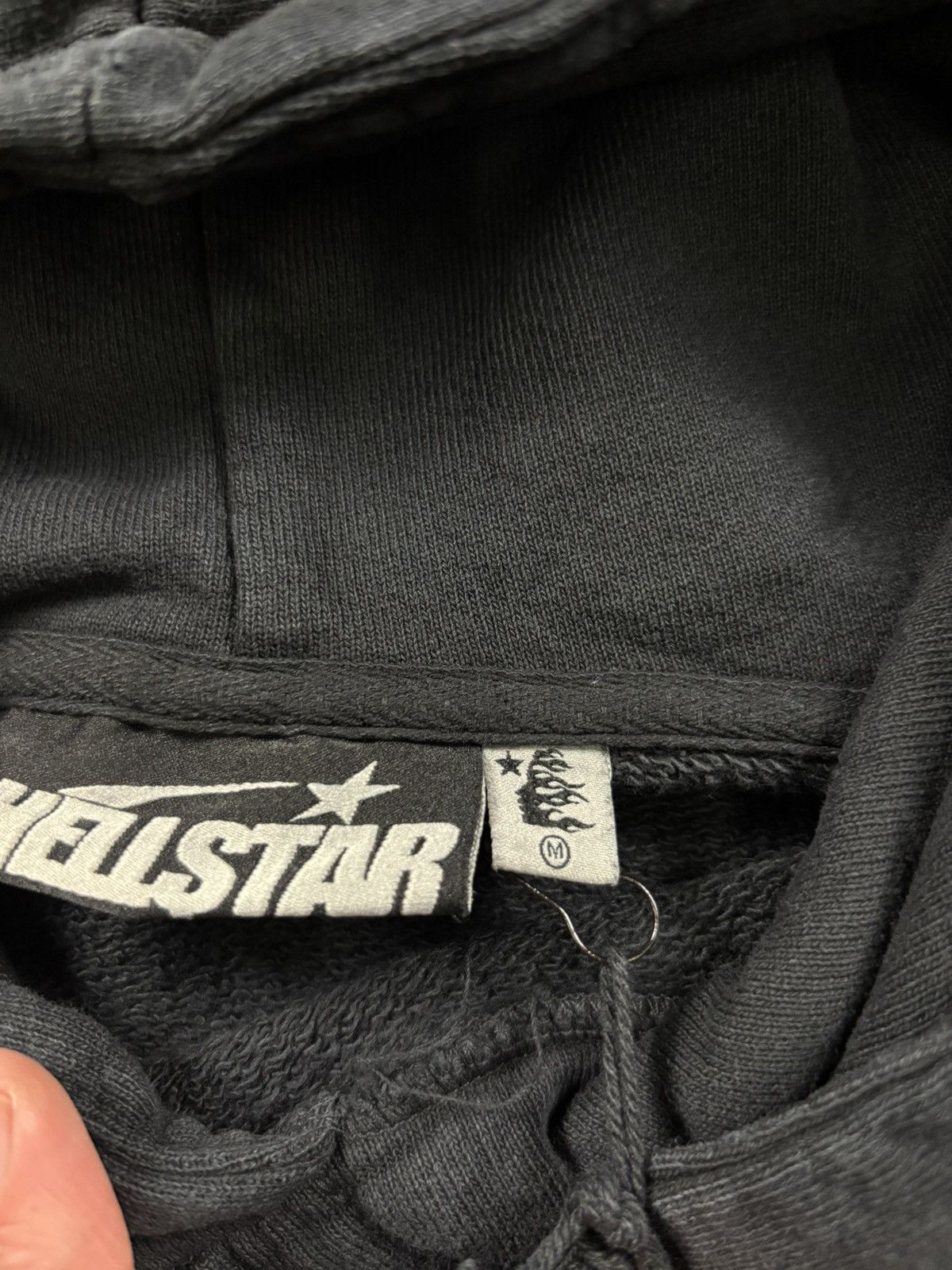 HELLSTAR Hellstar HStar Hoodie, Black Size US M / EU 48-50 / 2 - 6 Thumbnail