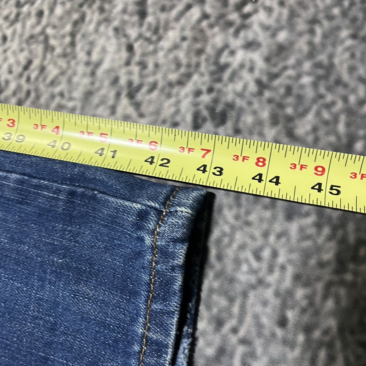 J.Crew VINTAGE J. CREW BLUE BOOTCUT FLARE WESTERN JEANS 35x32 Size US 35 - 10 Thumbnail