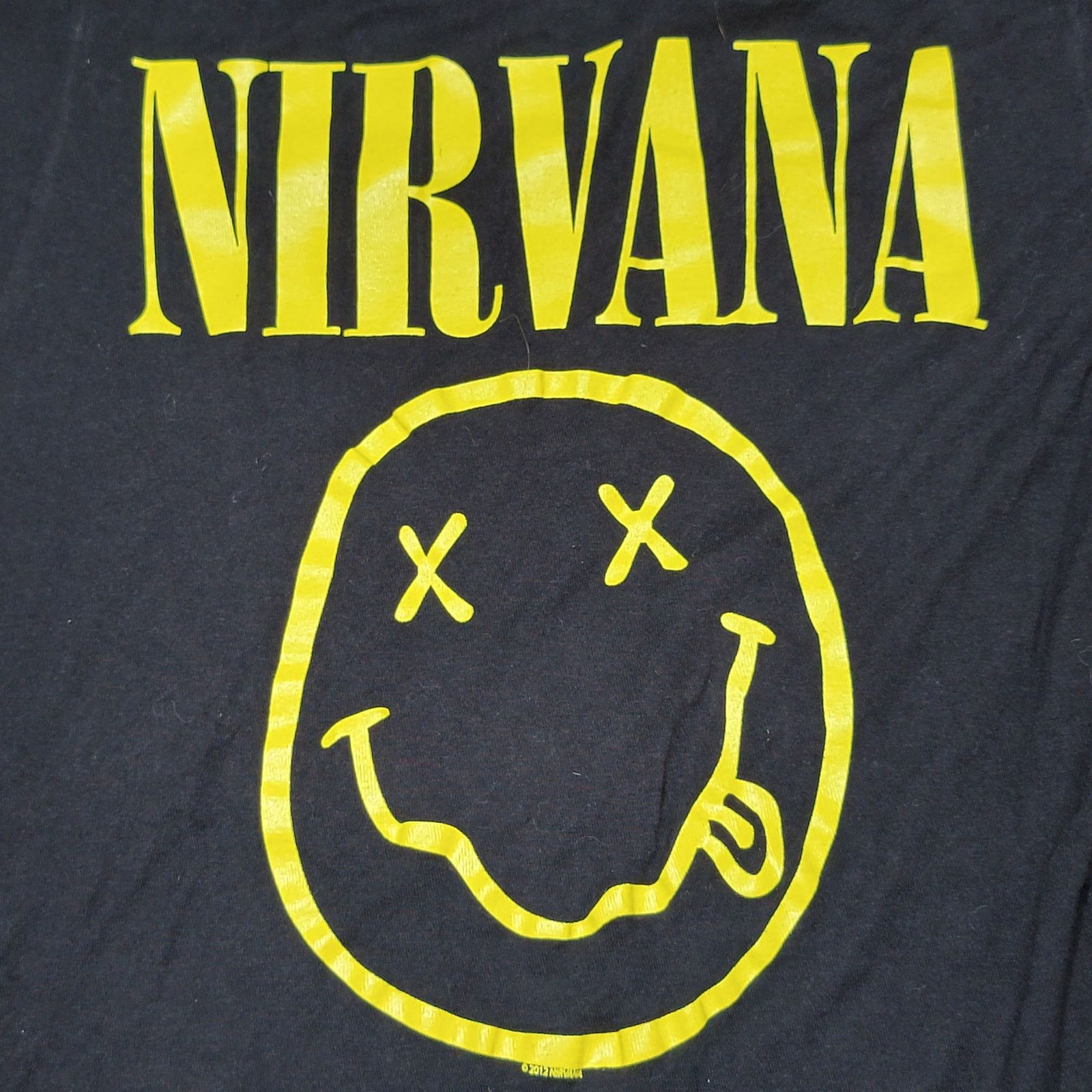 Nirvana Nirvana Black Unisex Tee (Tultex) - Size XS Size XS / US 0-2 / IT 36-38 - 2 Thumbnail