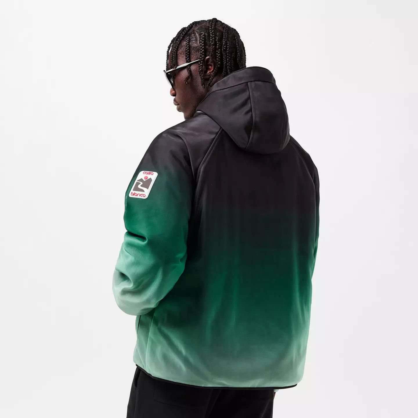 Casablanca o1g2r1mq0426 Gradient Lightweight Windbreaker Jacket Size US L / EU 52-54 / 3 - 3 Thumbnail