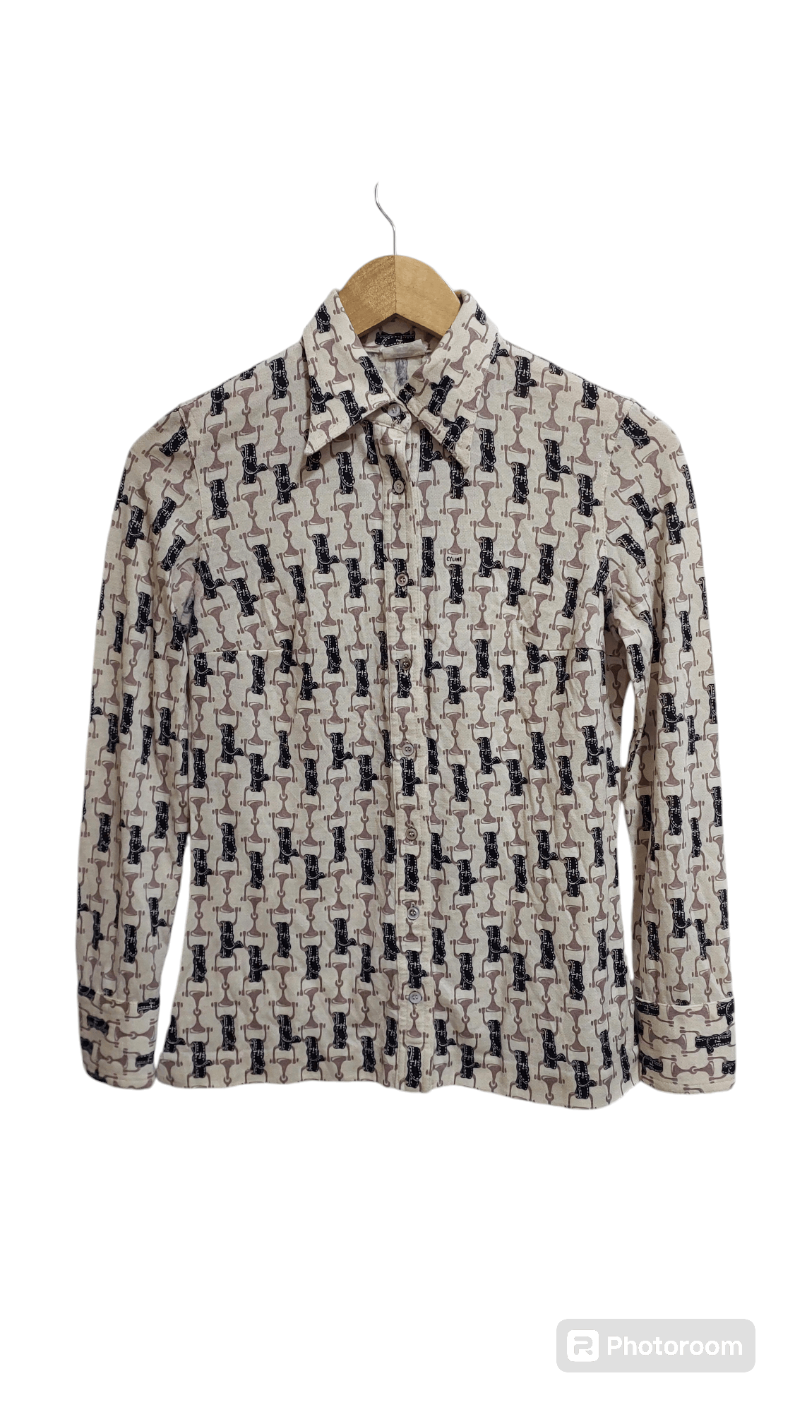 VINTAGE CELINE PARIS WOMEN'S SHIRT