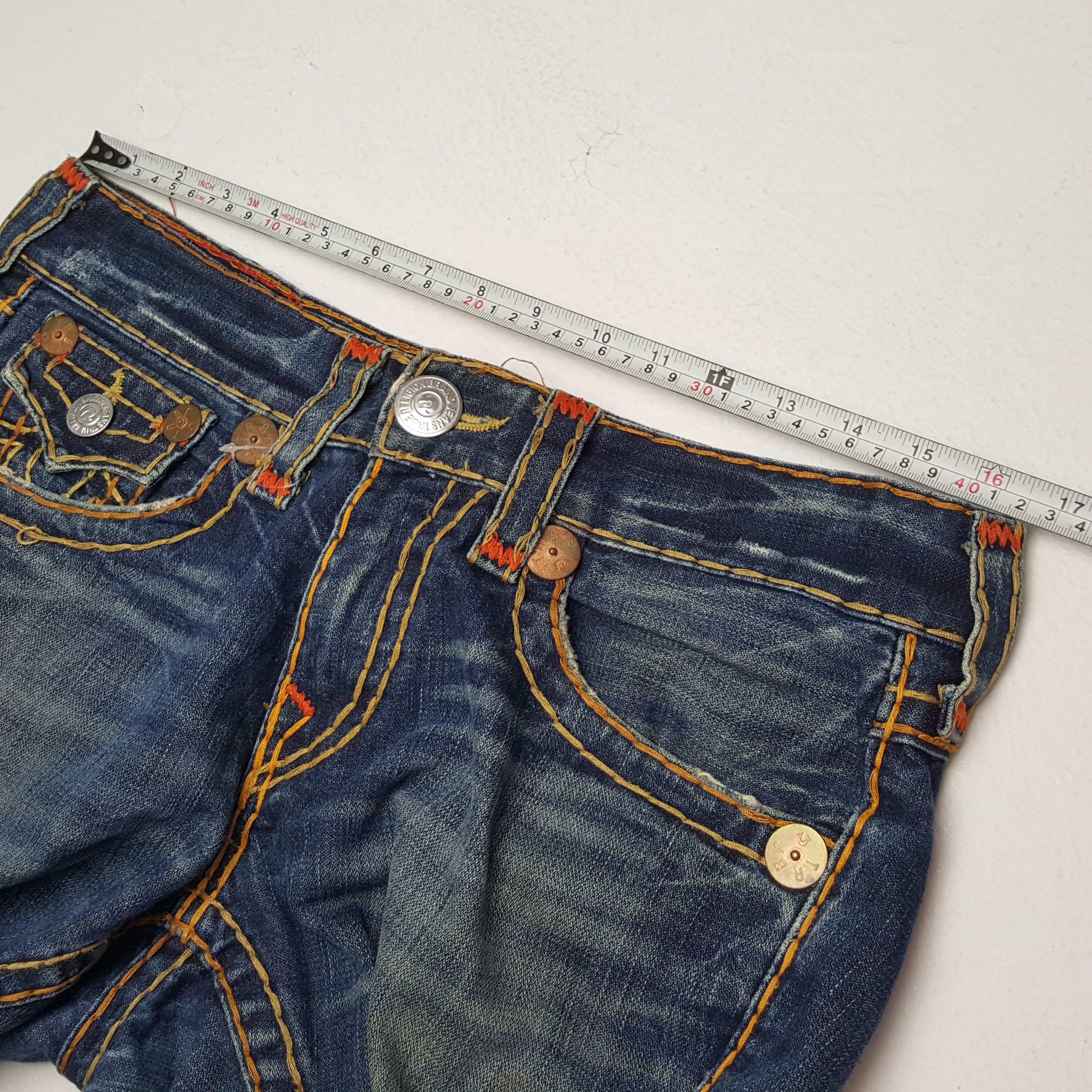 If Six Was Nine × True Religion Vintage TRUE RELIGION American Brand Style Jeans Size US 33 - 7 Thumbnail