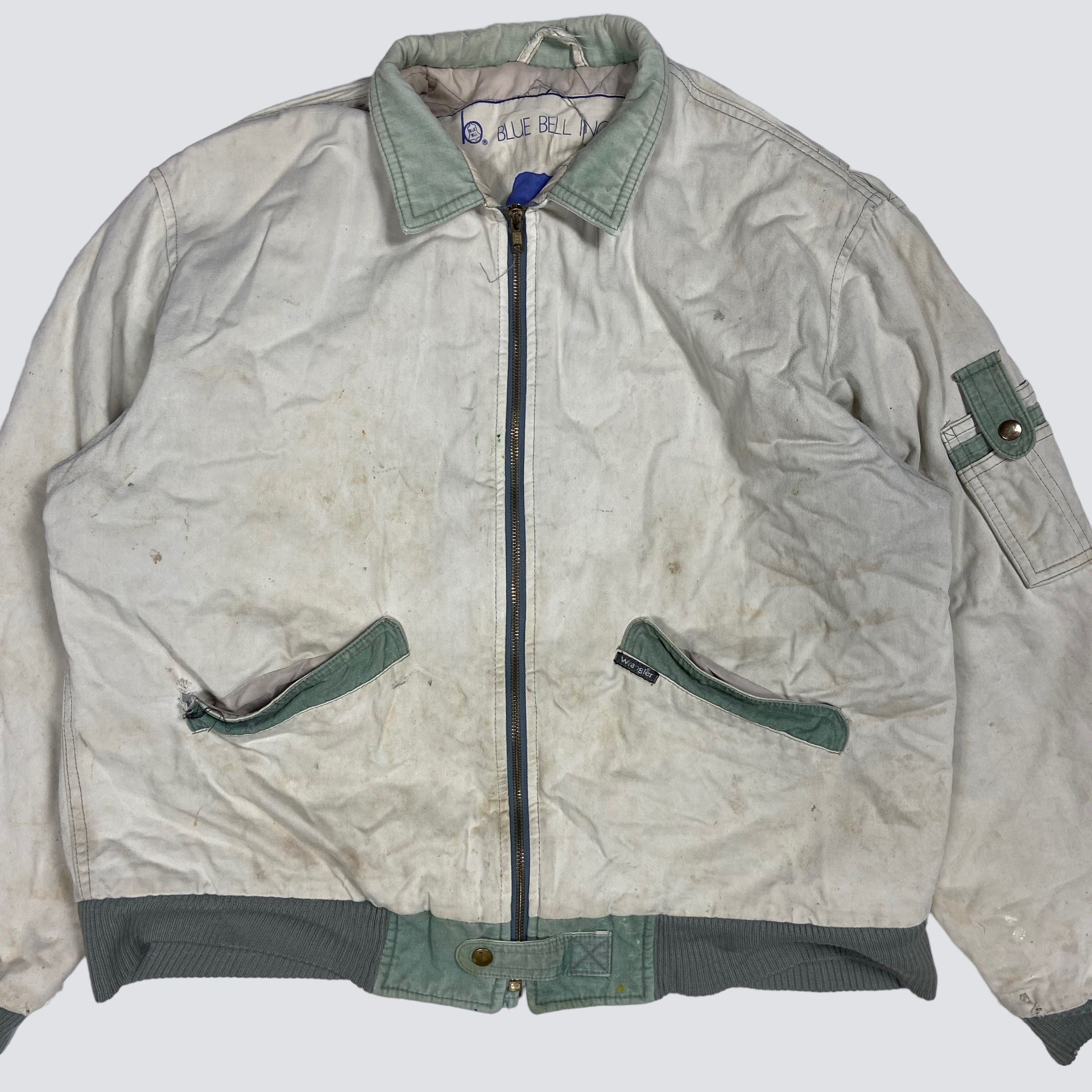 Wrangler WRANGLER ARCHIVE ALASKA BLUE INC HEAVY WORK JACKET - № 2123 Size US L / EU 52-54 / 3 - 5 Thumbnail