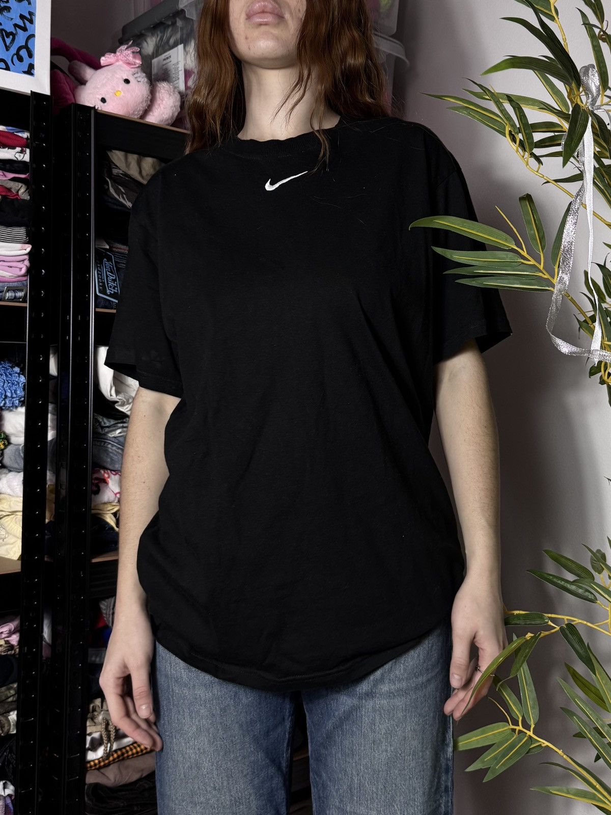 Nike × Vintage VINTAGE NIKE 2000s CENTRAL SWOOSH TEE SHIRT Size US M / EU 48-50 / 2 - 4 Thumbnail