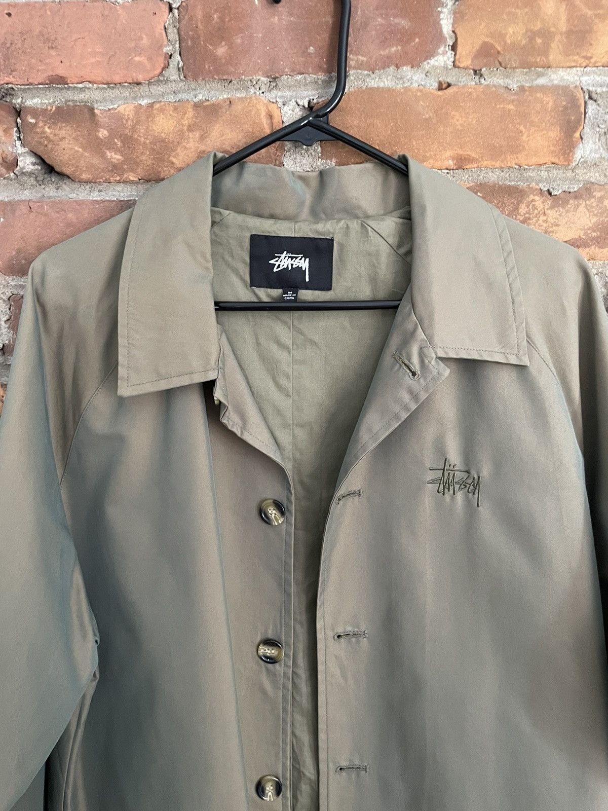 Stussy Stüssy Uptown Iridescent Mac trench coat Size US M / EU 48-50 / 2 - 3 Thumbnail