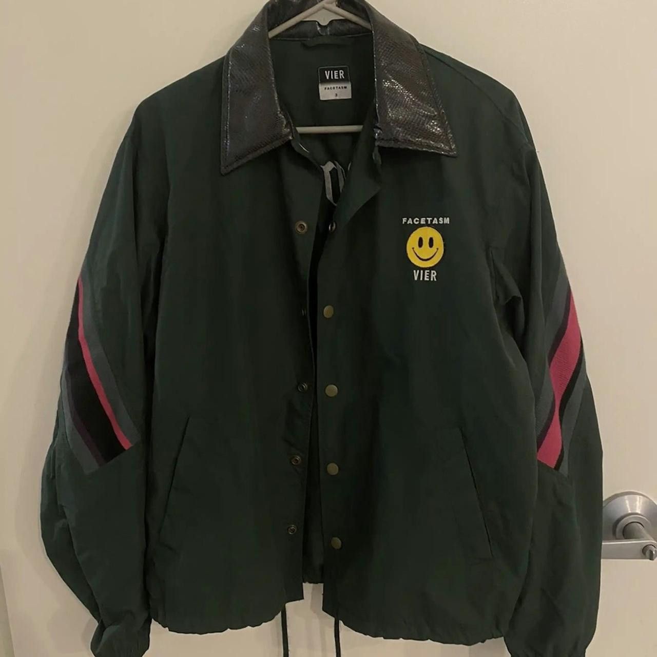 Facetasm Facetasm x Vier Green Windbreaker Size US L / EU 52-54 / 3 - 1 Thumbnail