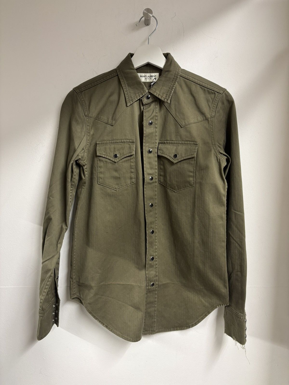 Saint Laurent Paris Saint Laurent Paris shirt Size XS / US 0-2 / IT 36-38 - 1 Thumbnail