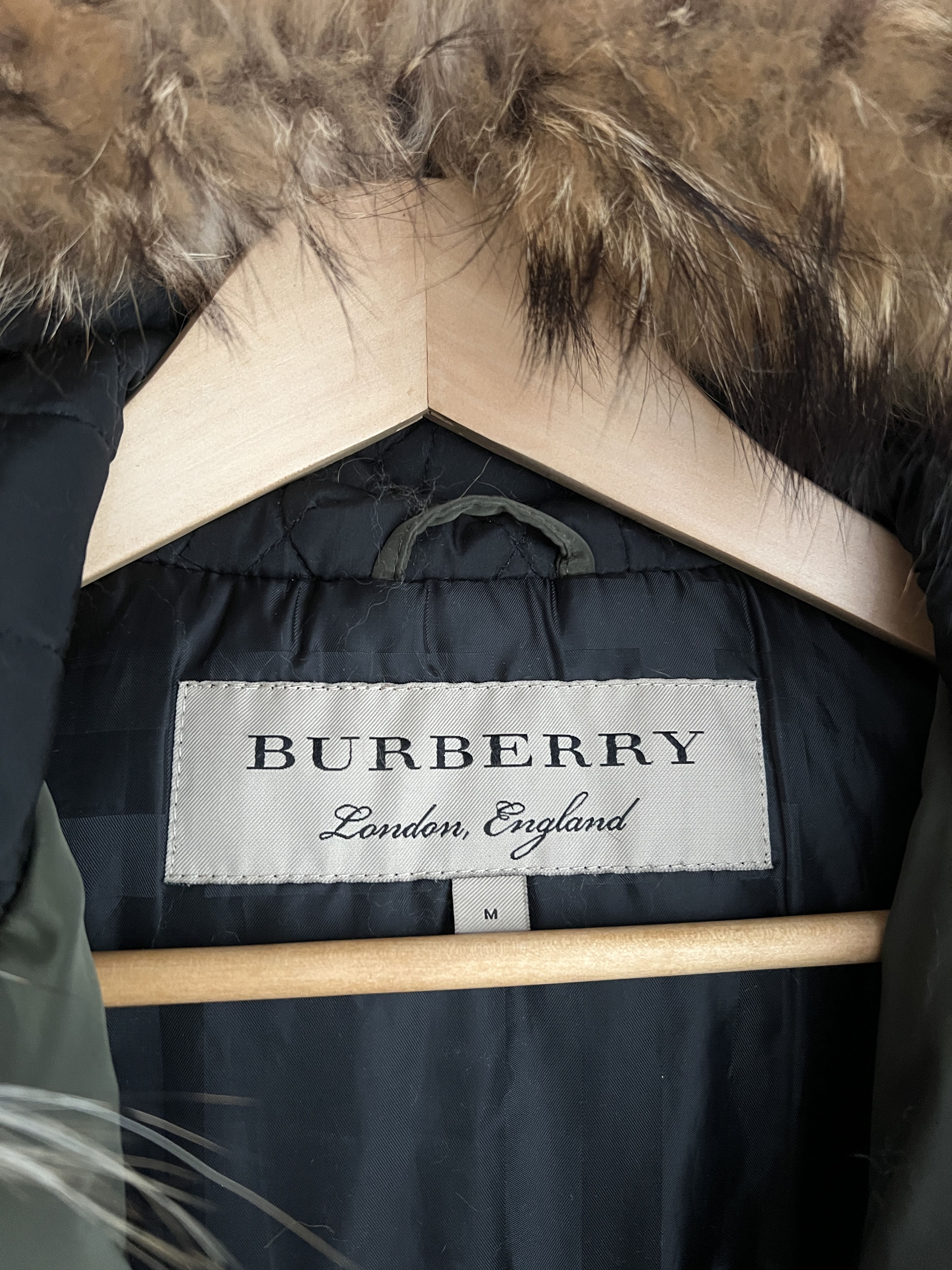 Burberry Burberry vintage faux fur hood bomber jacket avant garde y2k Size M / US 6-8 / IT 42-44 - 16 Thumbnail