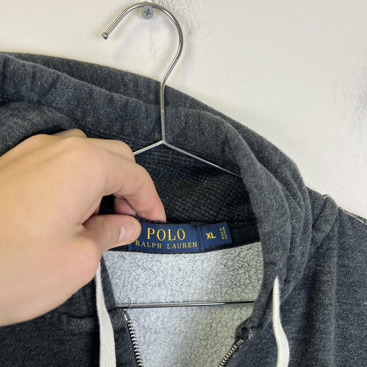 Polo Ralph Lauren Polo Ralph Lauren Men's Zip-Up Hoodie - XL - Classic Gray Size US XL / EU 56 / 4 - 6 Thumbnail