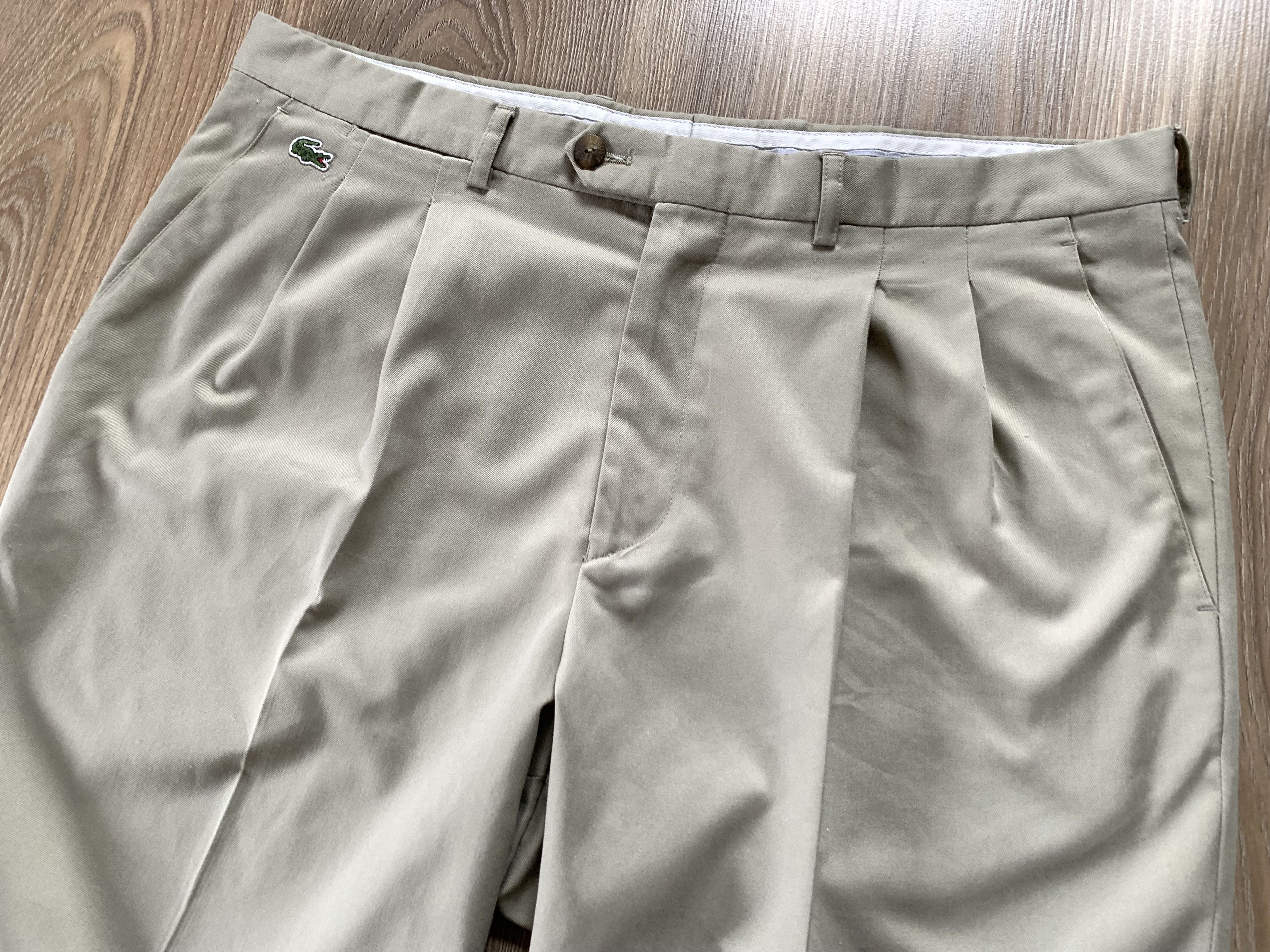 Lacoste × Vintage Vintage Lacoste Grey Trousers Size US 32 / EU 48 - 4 Thumbnail