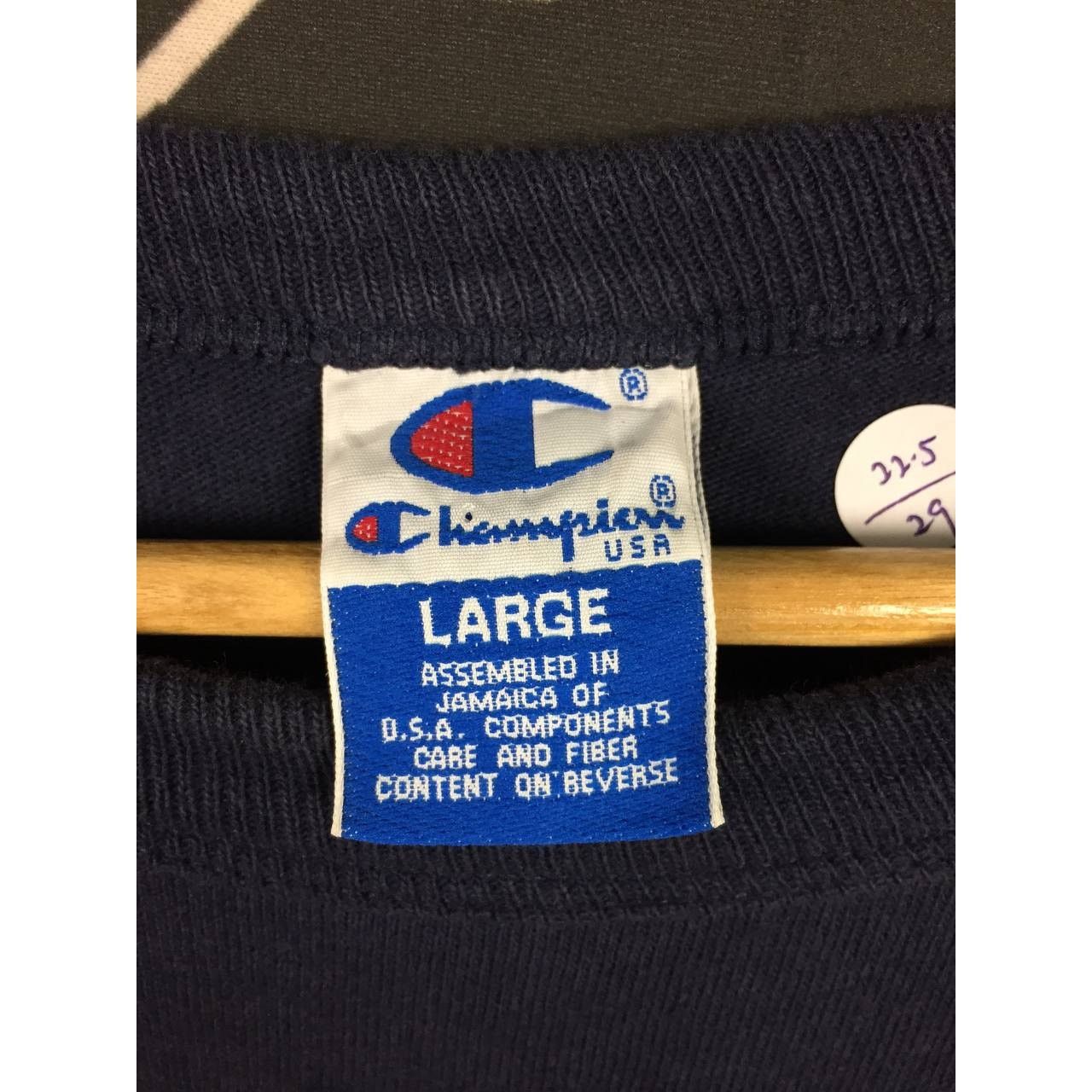 Champion × Vintage Vtg 90s Champion USA Small Logo Casual Crewneck Tee Size US L / EU 52-54 / 3 - 9 Thumbnail