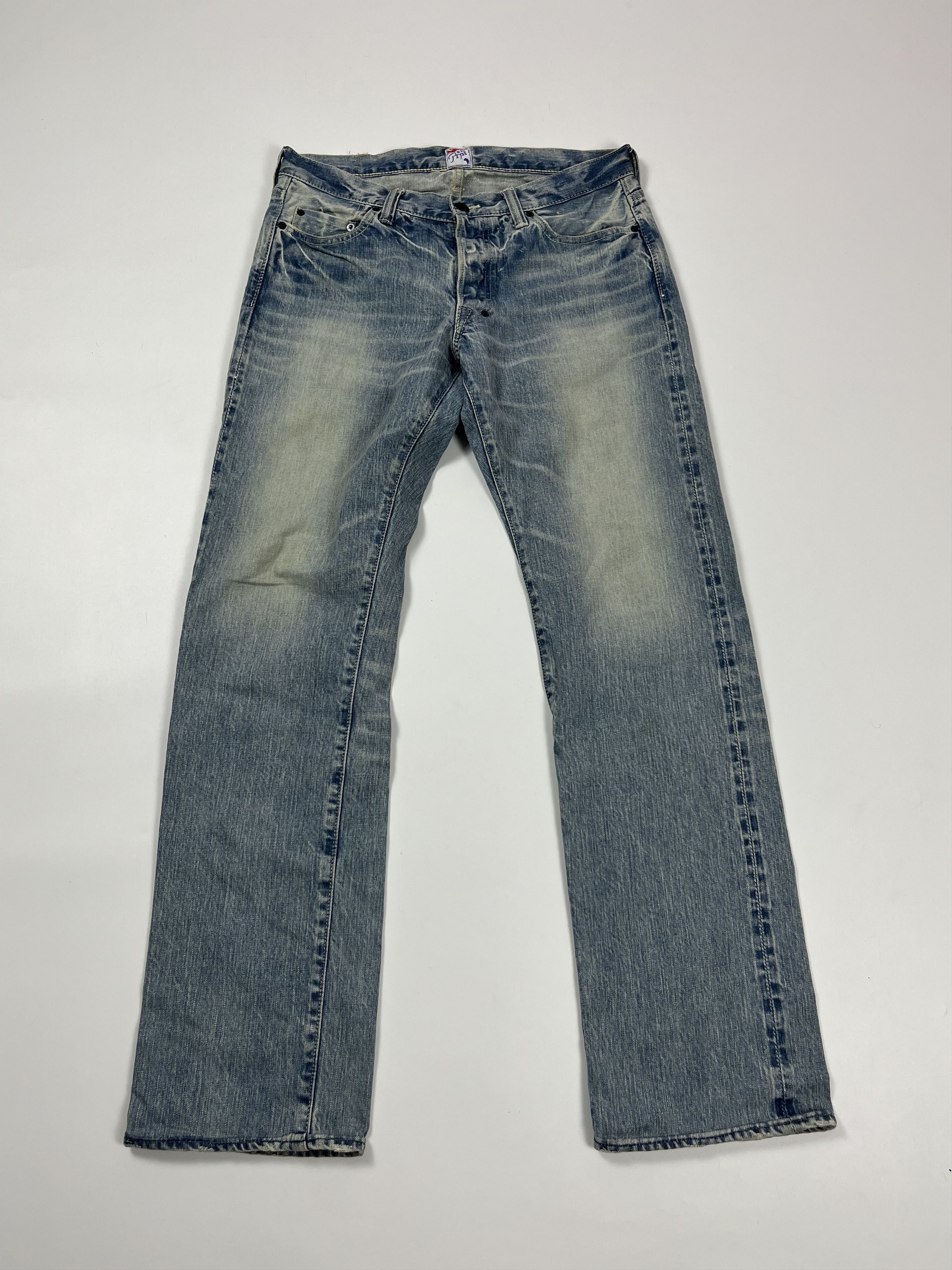 Prps Prps Japan Denim Jeans Selvedge Size W33 L34 Distressed Size US 33 - 1 Thumbnail