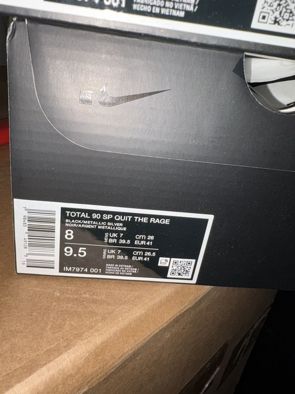 Palace Nike Total 90 3 SP .SWOOSH Quit The Rage Size US 8 / EU 41 - 6 Thumbnail
