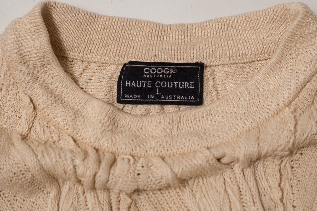 Coogi Coogi Haute Couture Vintage Sweater 3D Knit Size L / US 10 / IT 46 - 3 Thumbnail