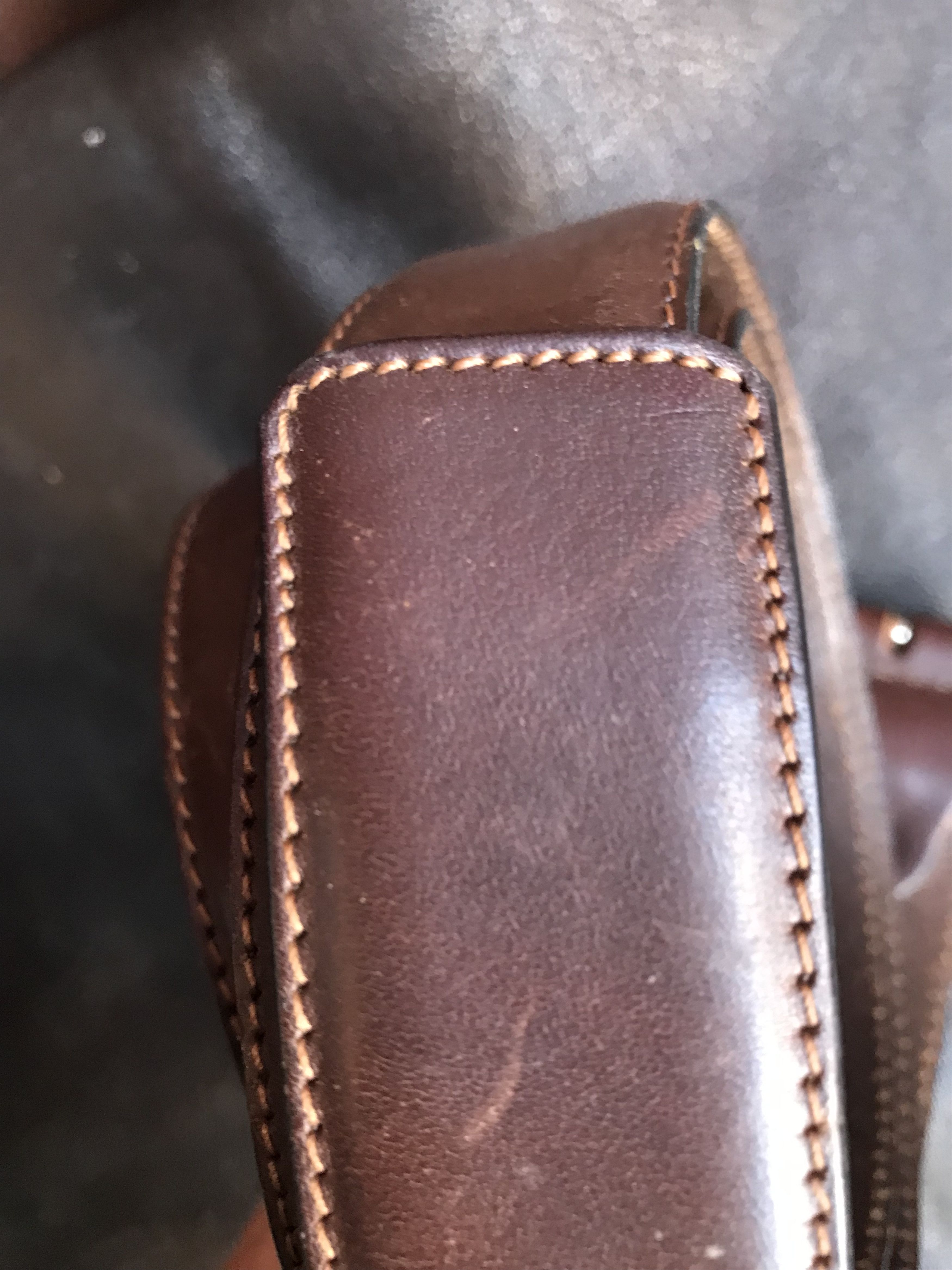 Other Made in France leather belt Size 36 - 2 Thumbnail